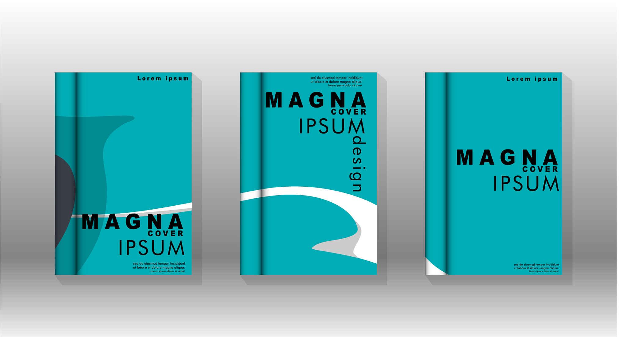 abstract cover with liquid elements book design