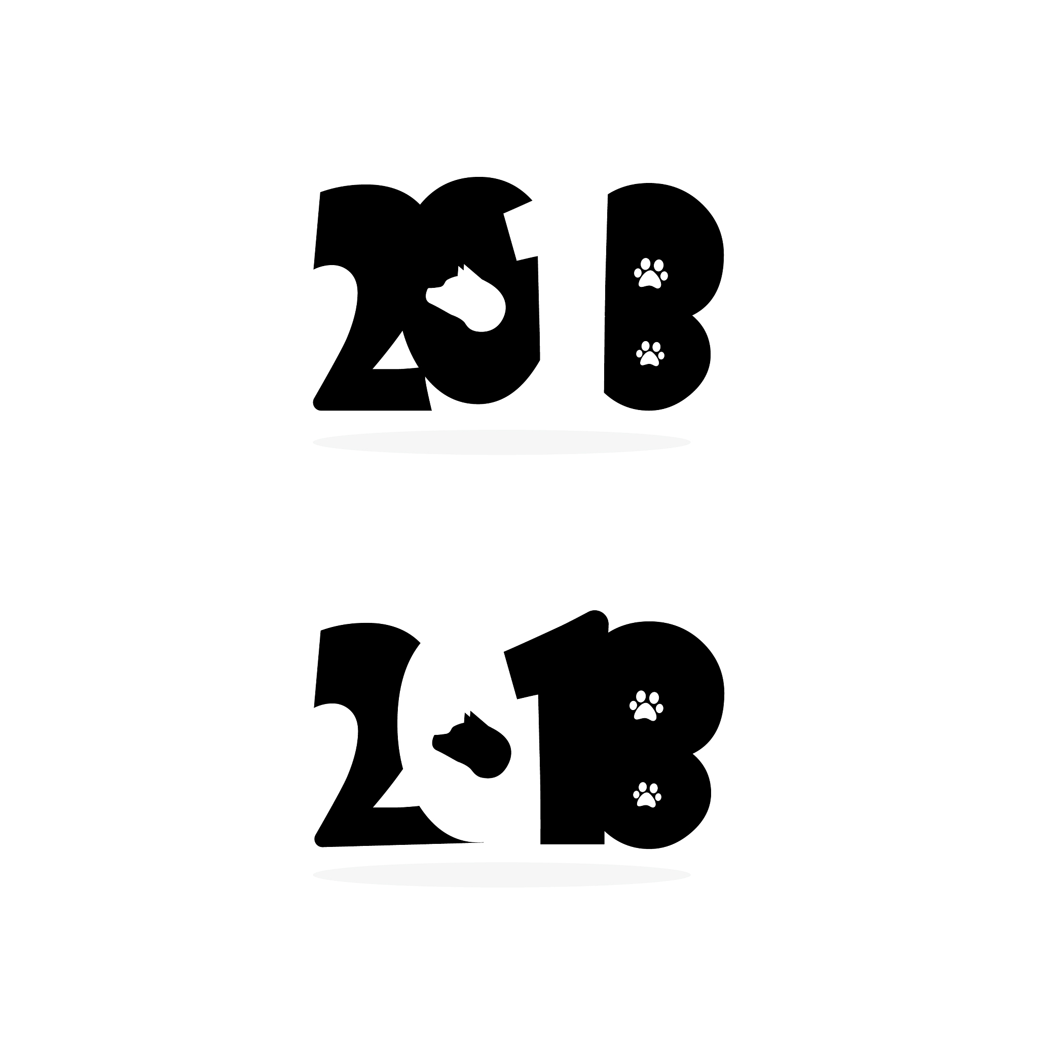 happy new year 2018 text design with head and