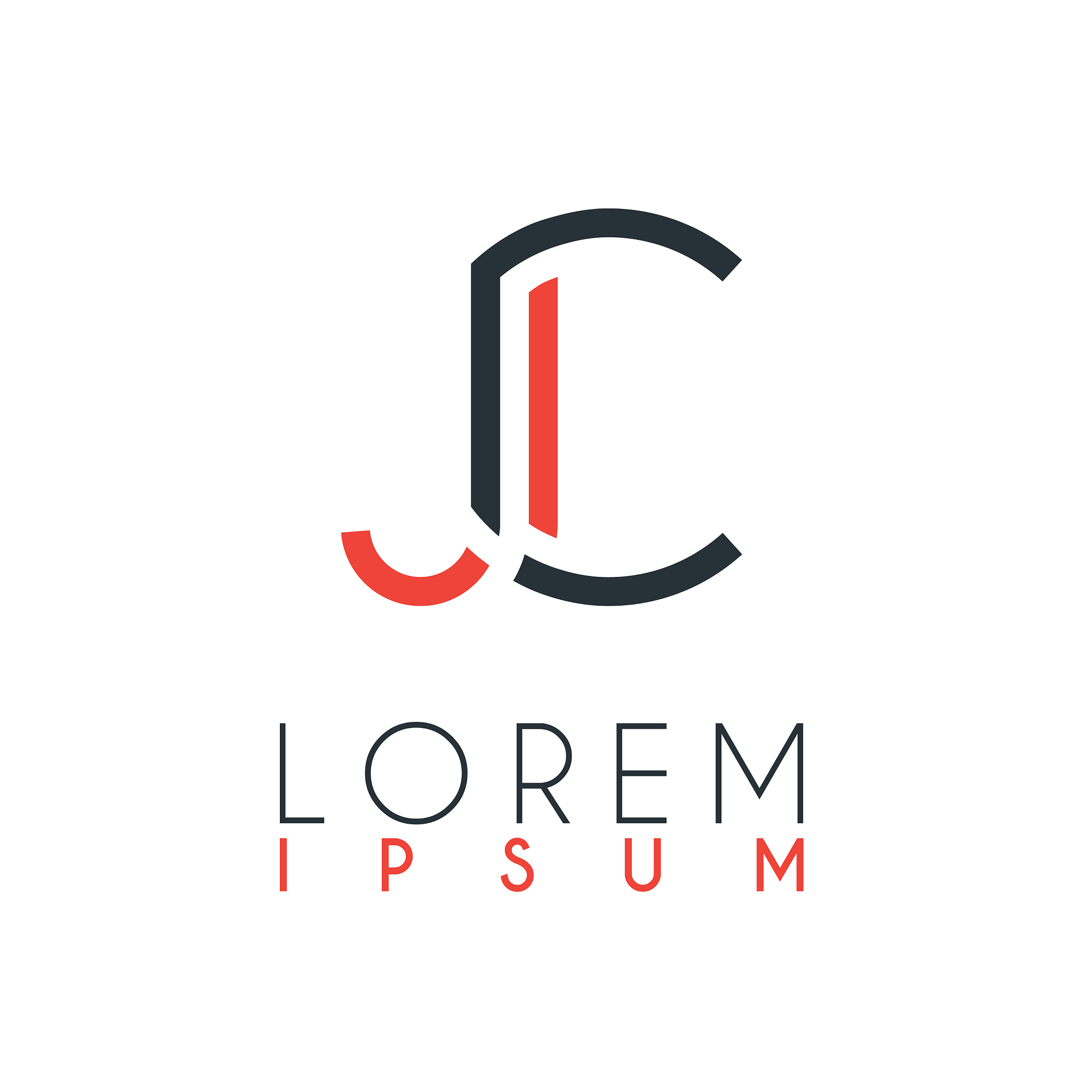 the logo between letter j and letter c or jc
