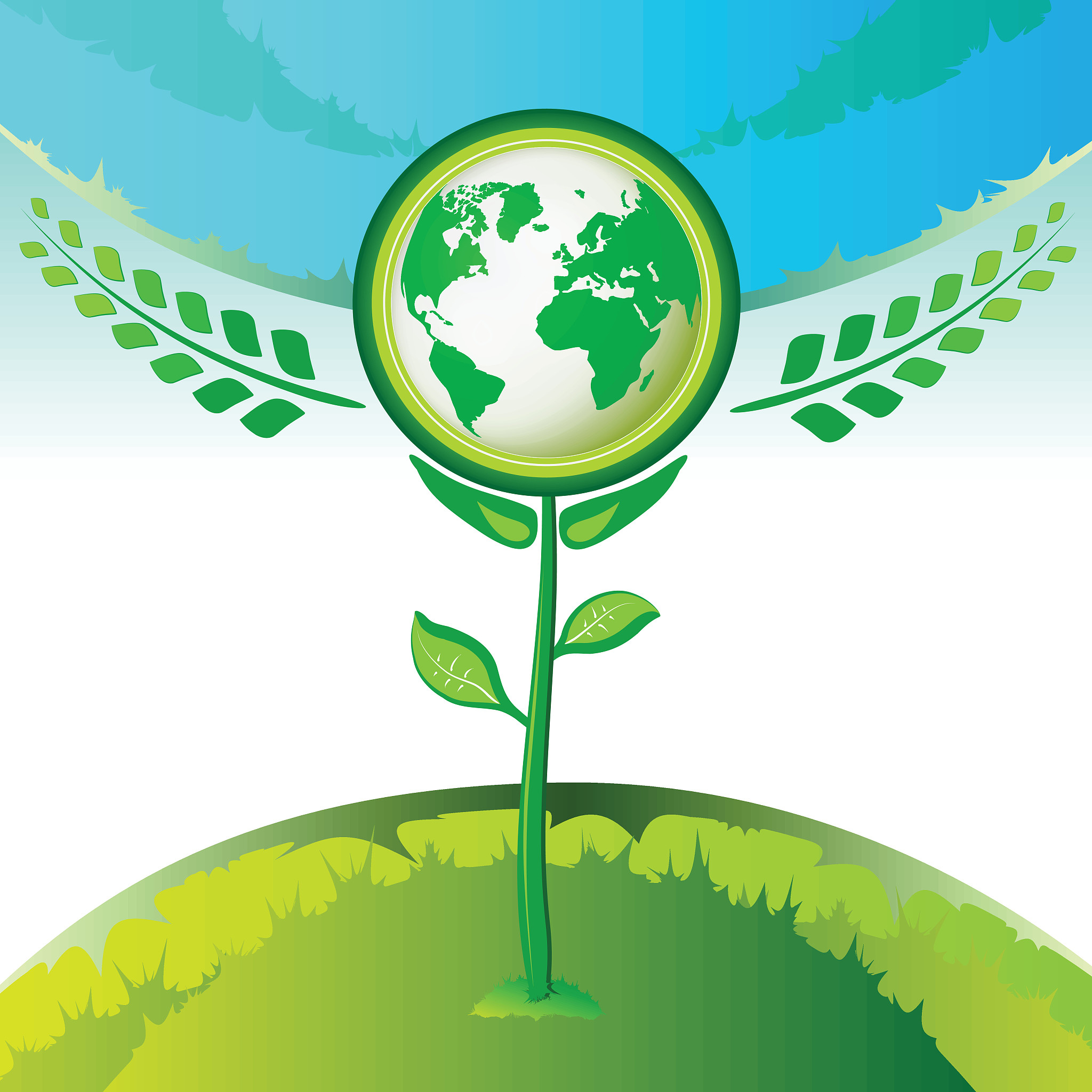 eco earth flower