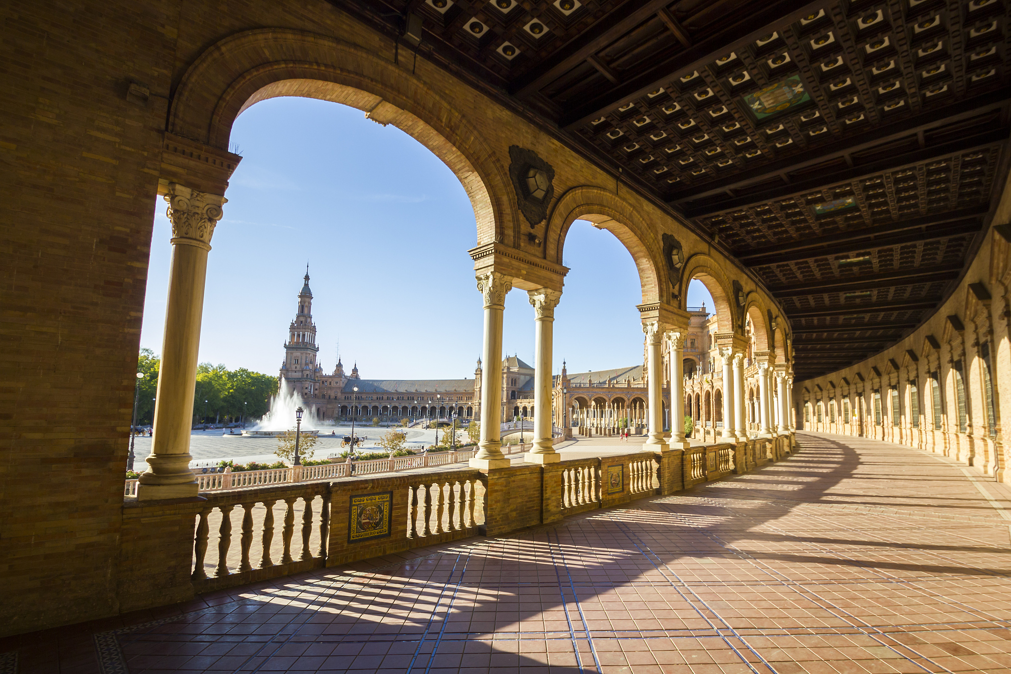the plaza de espaa, seville the historic city of seville in anda