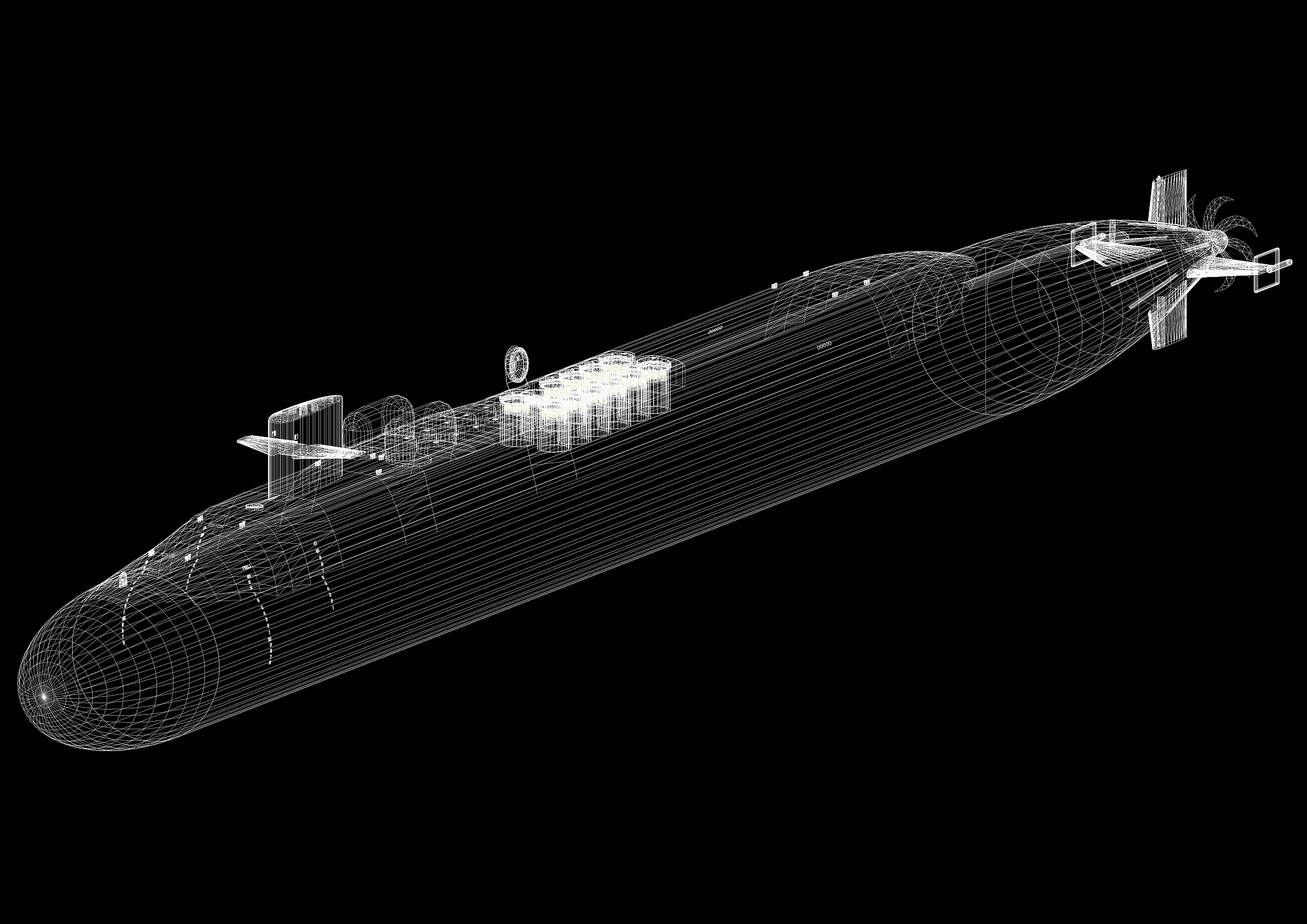 submarine architect blueprint