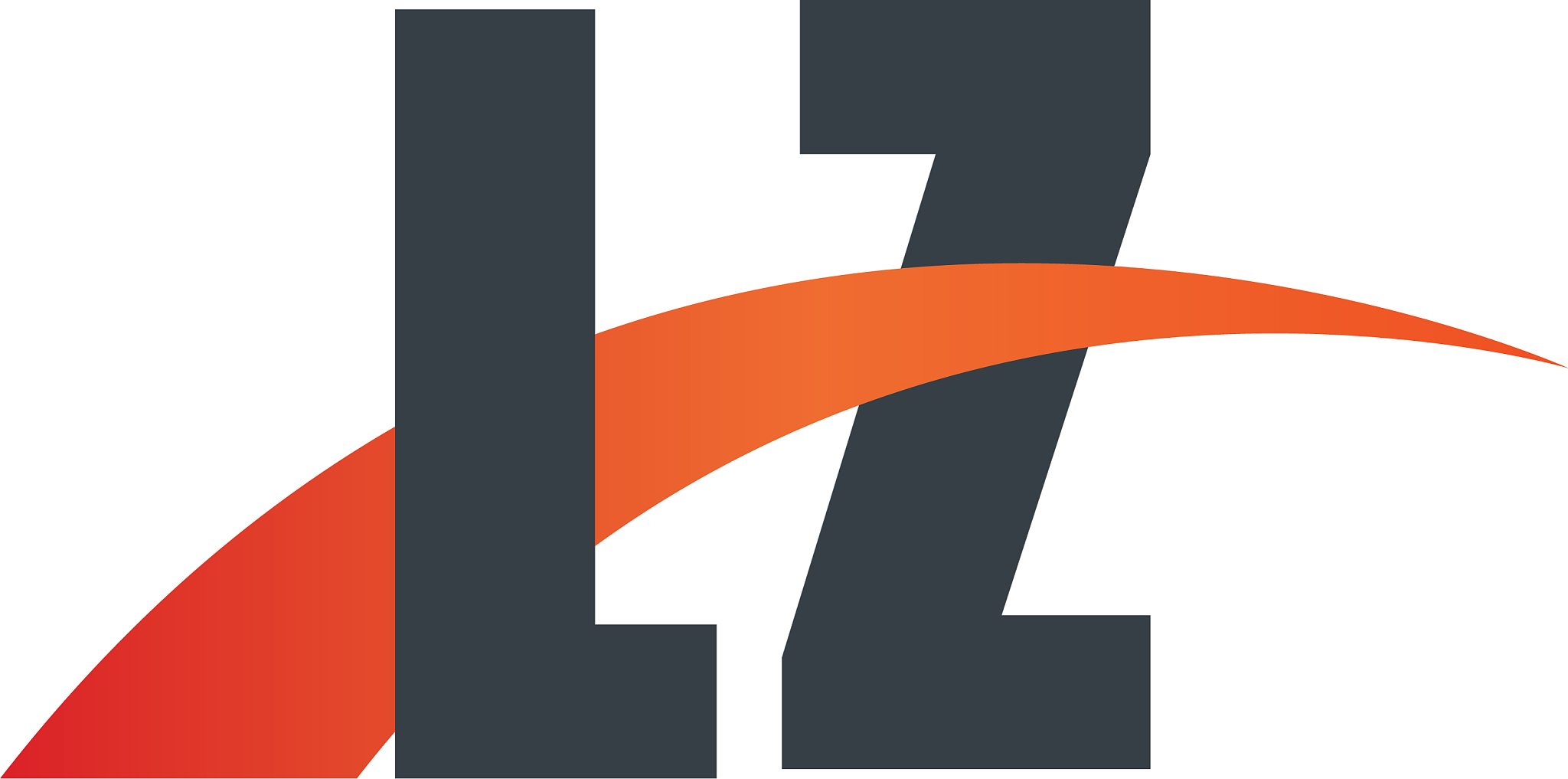 initial letter overlapping design logo