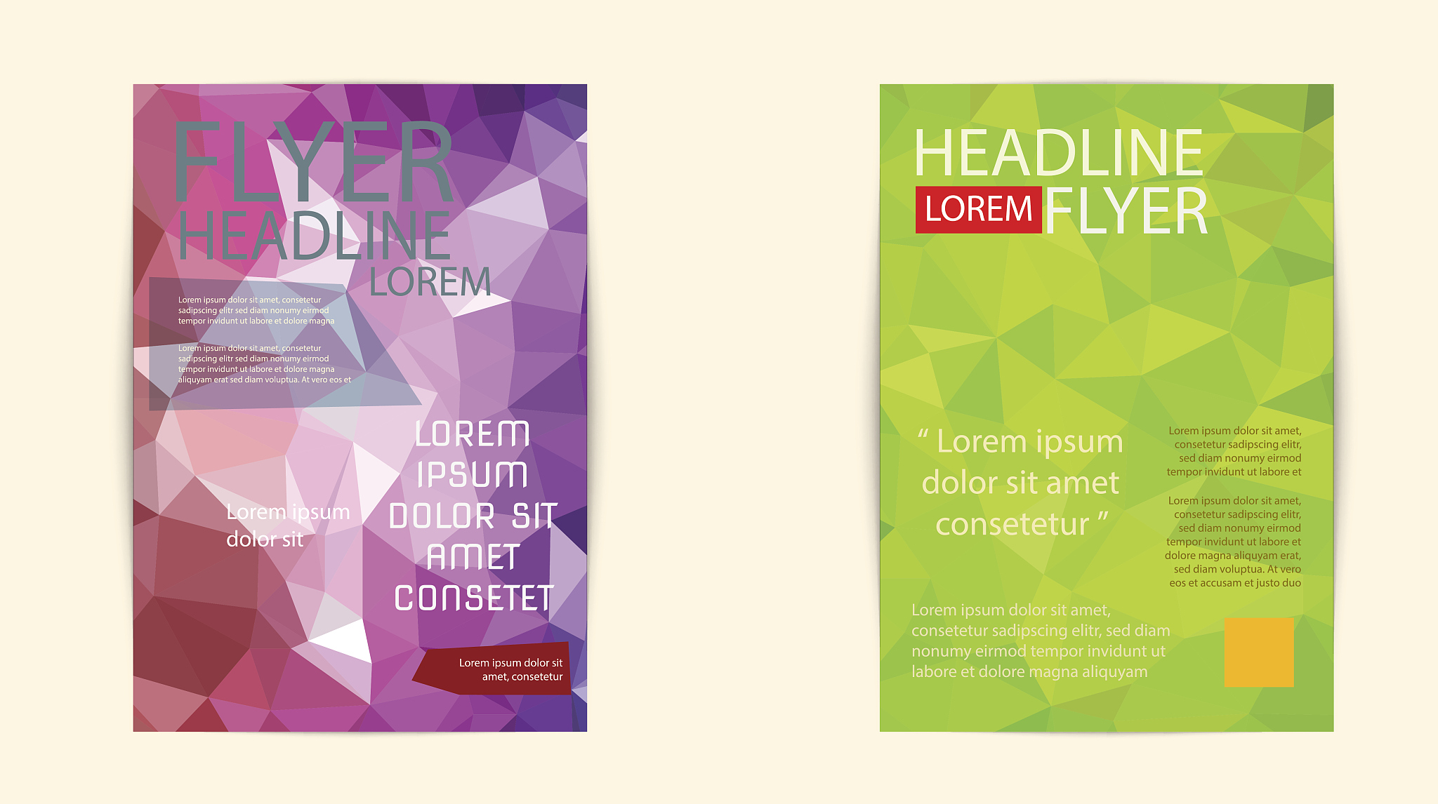 vector poster templates  abstract background for business docume