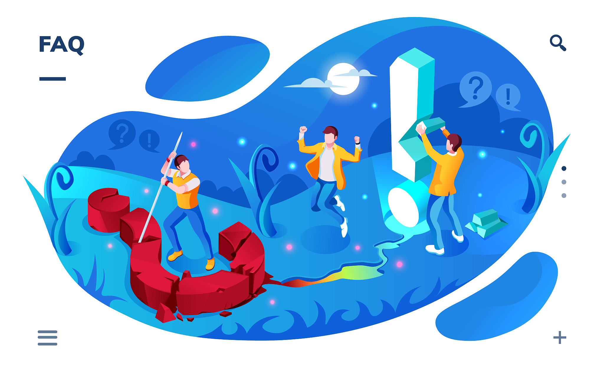 在线问答助手：提供逻辑清晰的答案