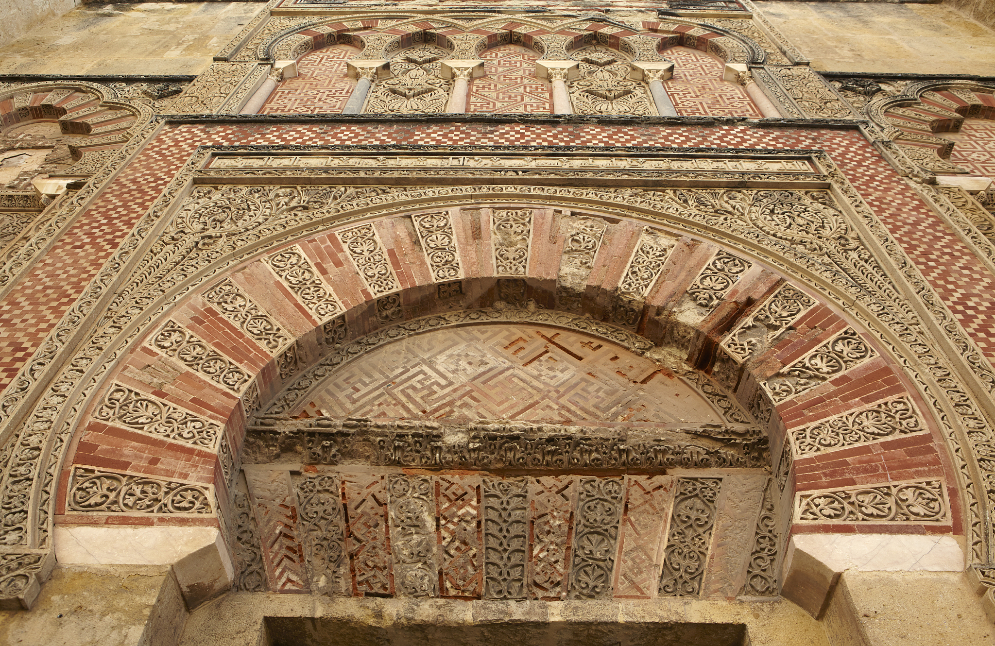 entrance portal of the mosque cathedral of cordoba