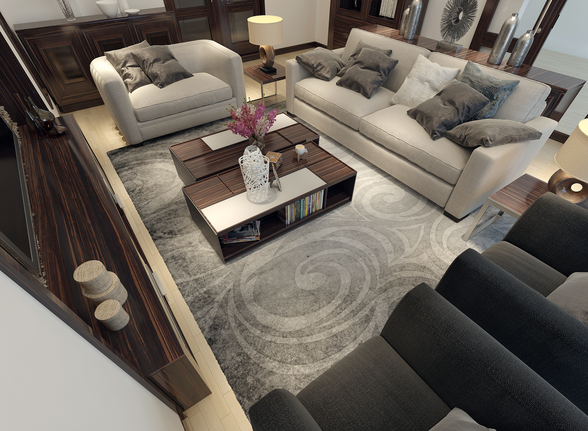 living room modern style