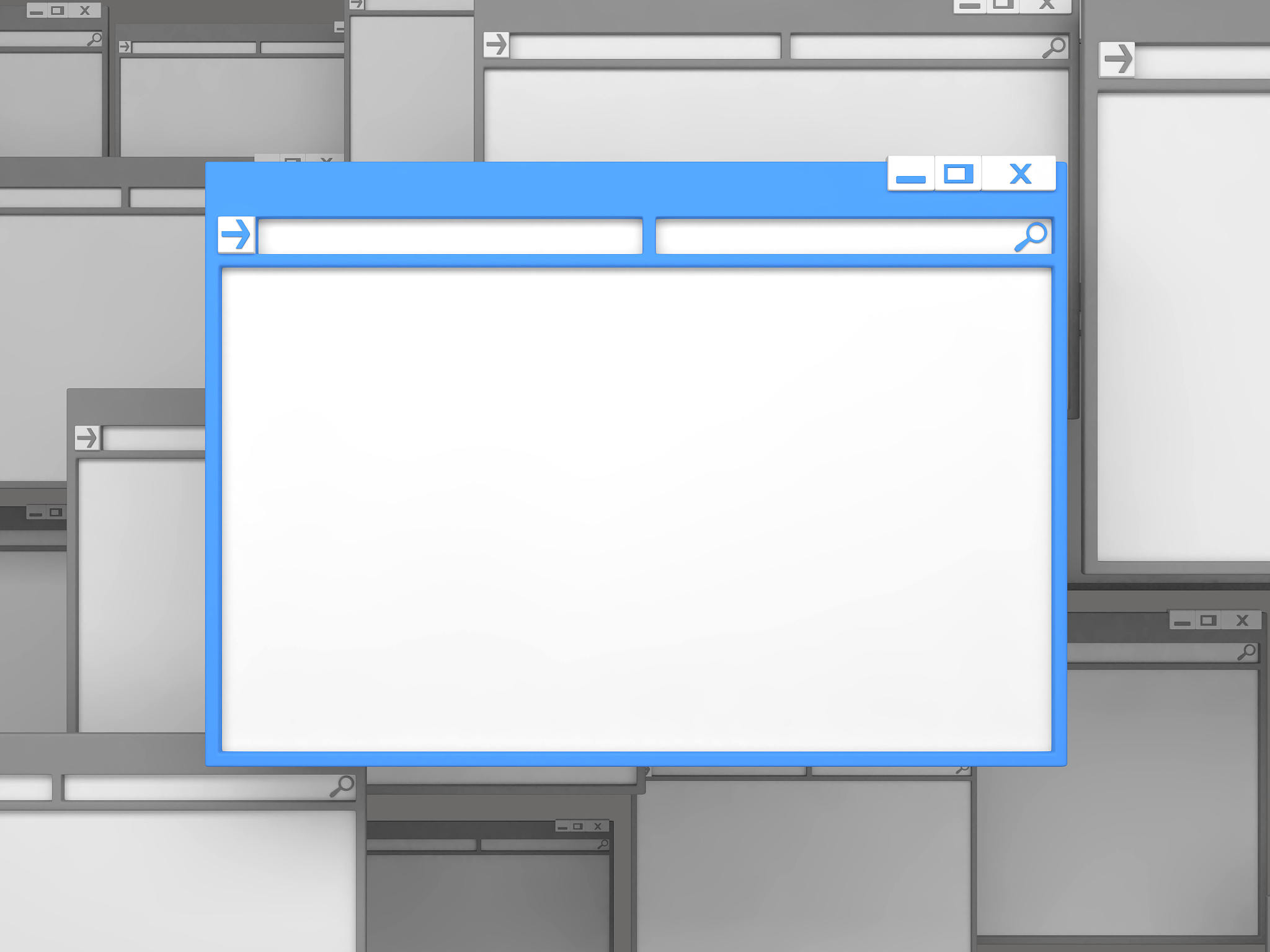 blue computer window.