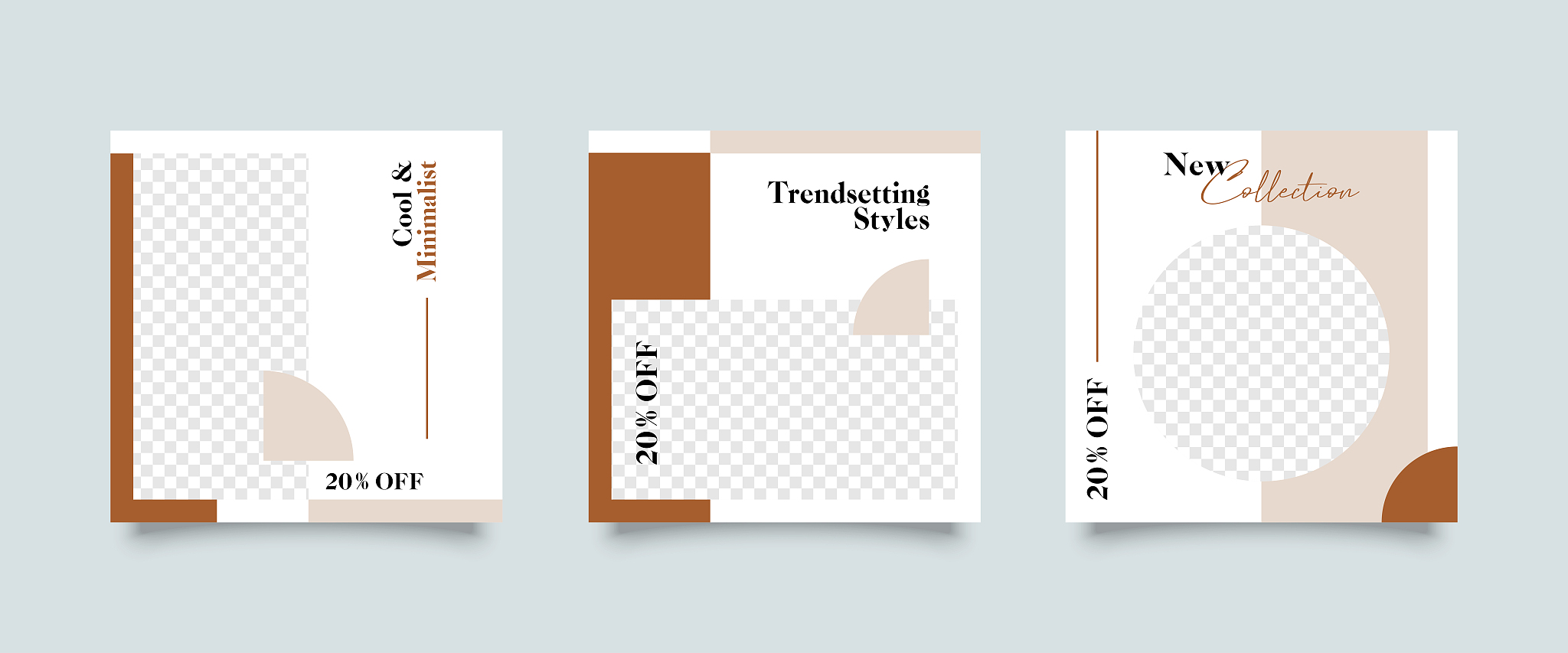 fashion social media post template