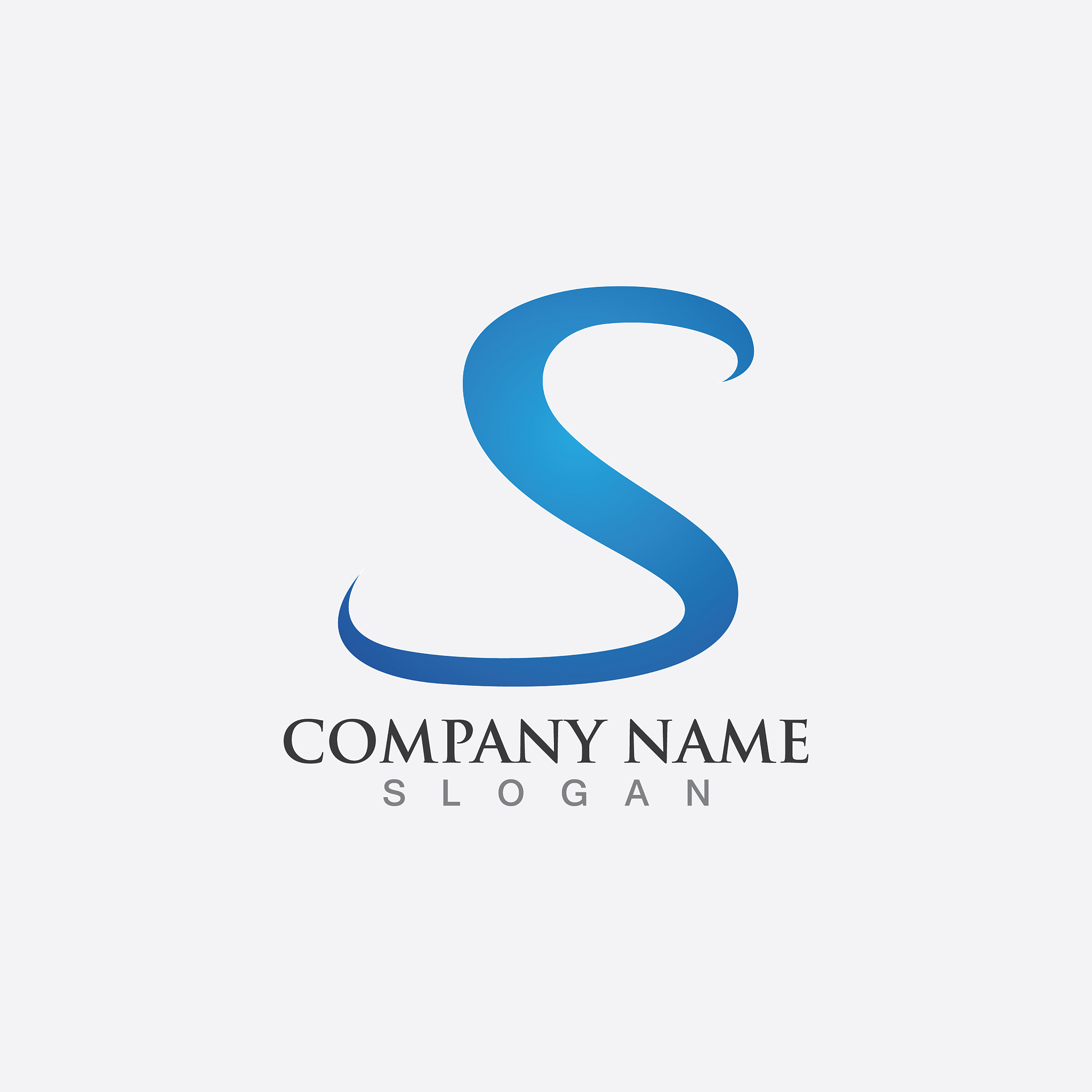 business corporate s letter logo