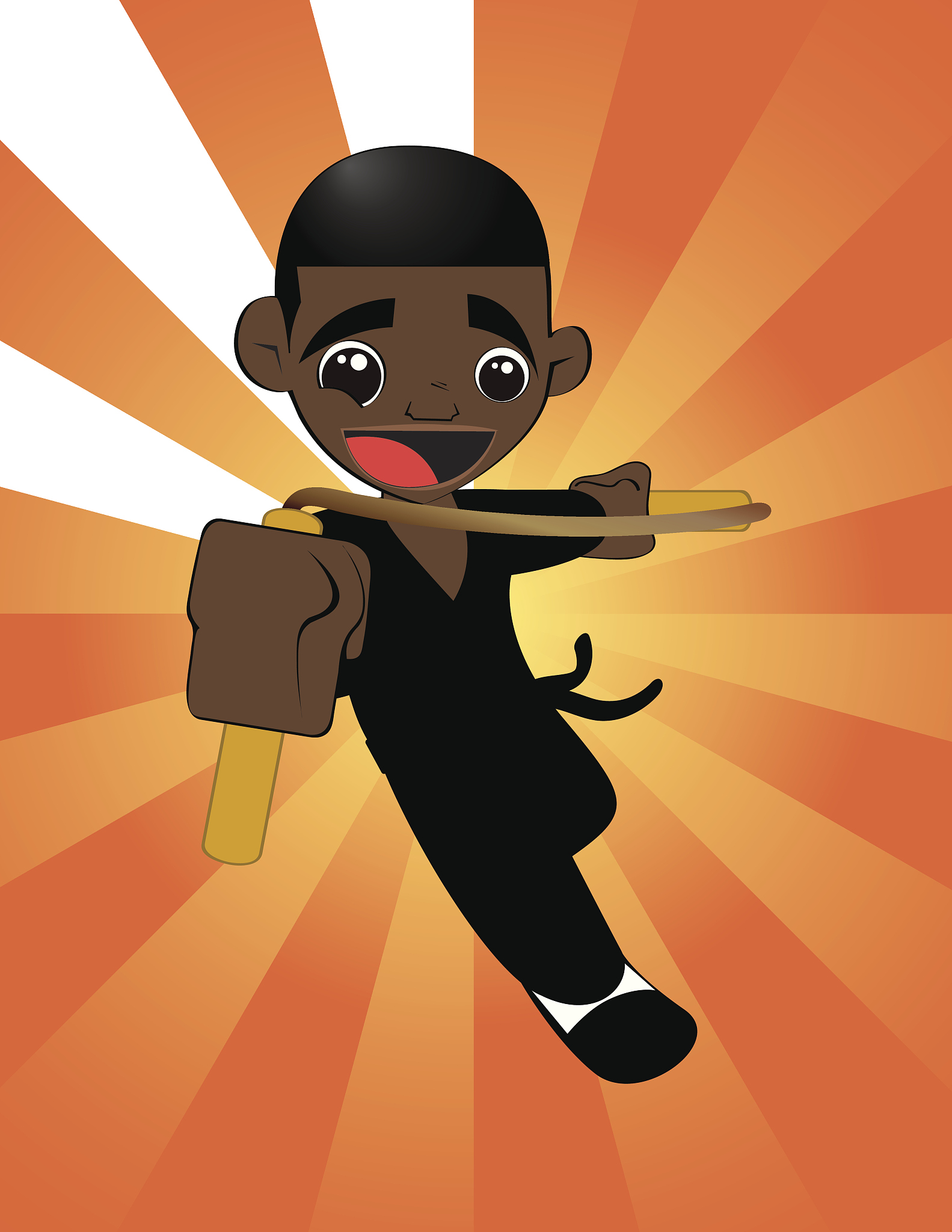 勇敢的小男孩：从被欺负到成为英雄的武术之旅