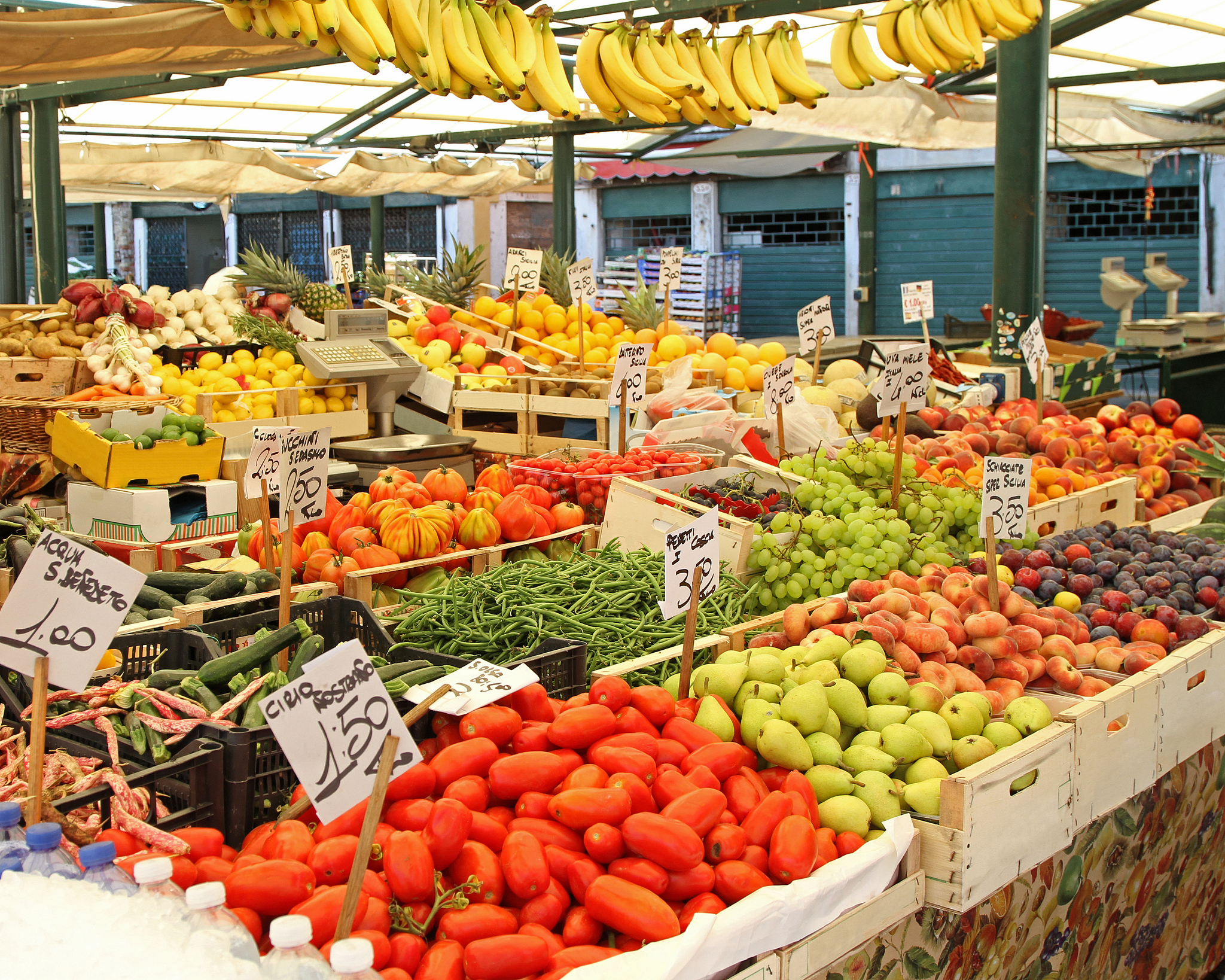 market stall