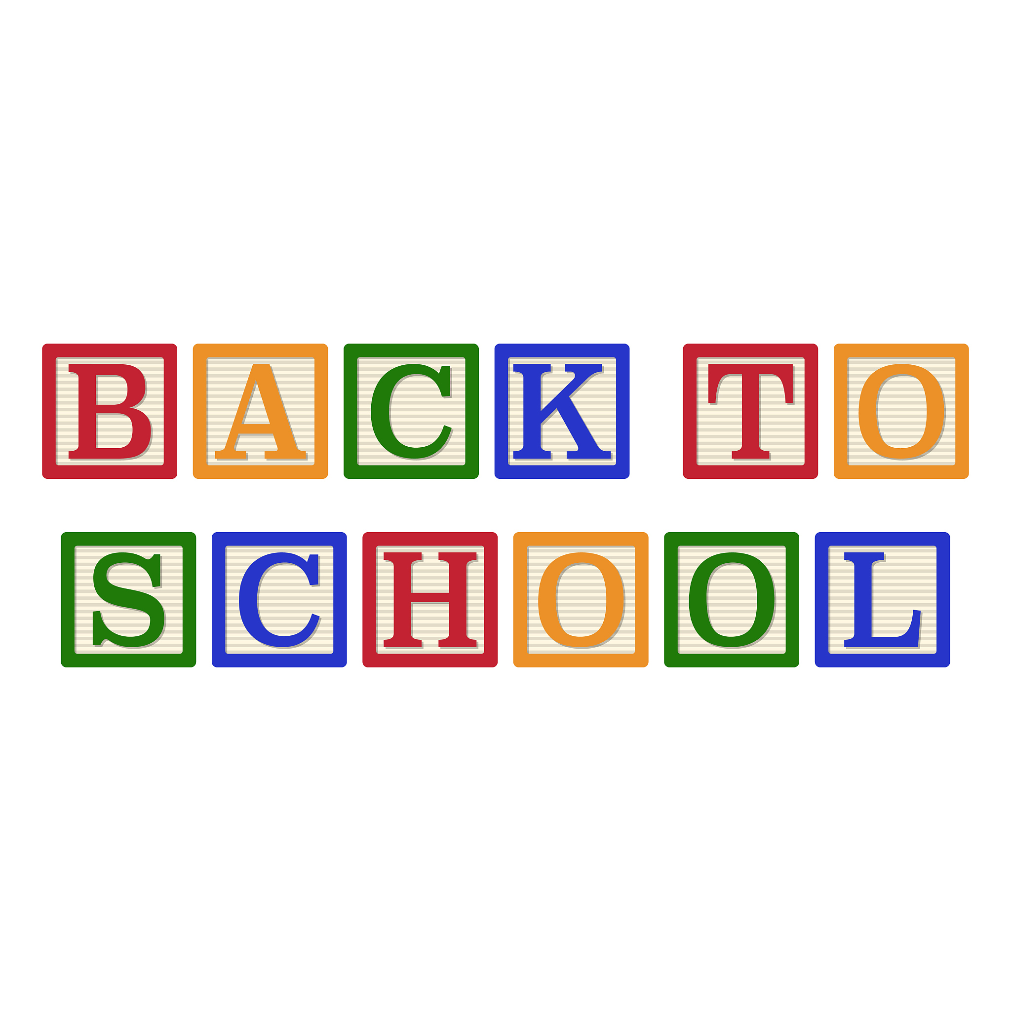 back to school alphabet blocks