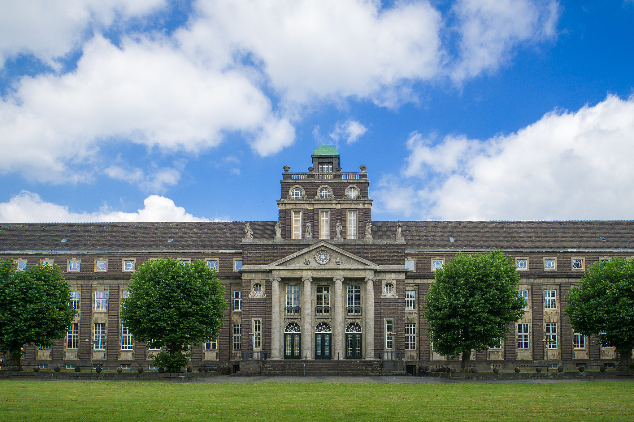 moltke highschool in krefeld / germany