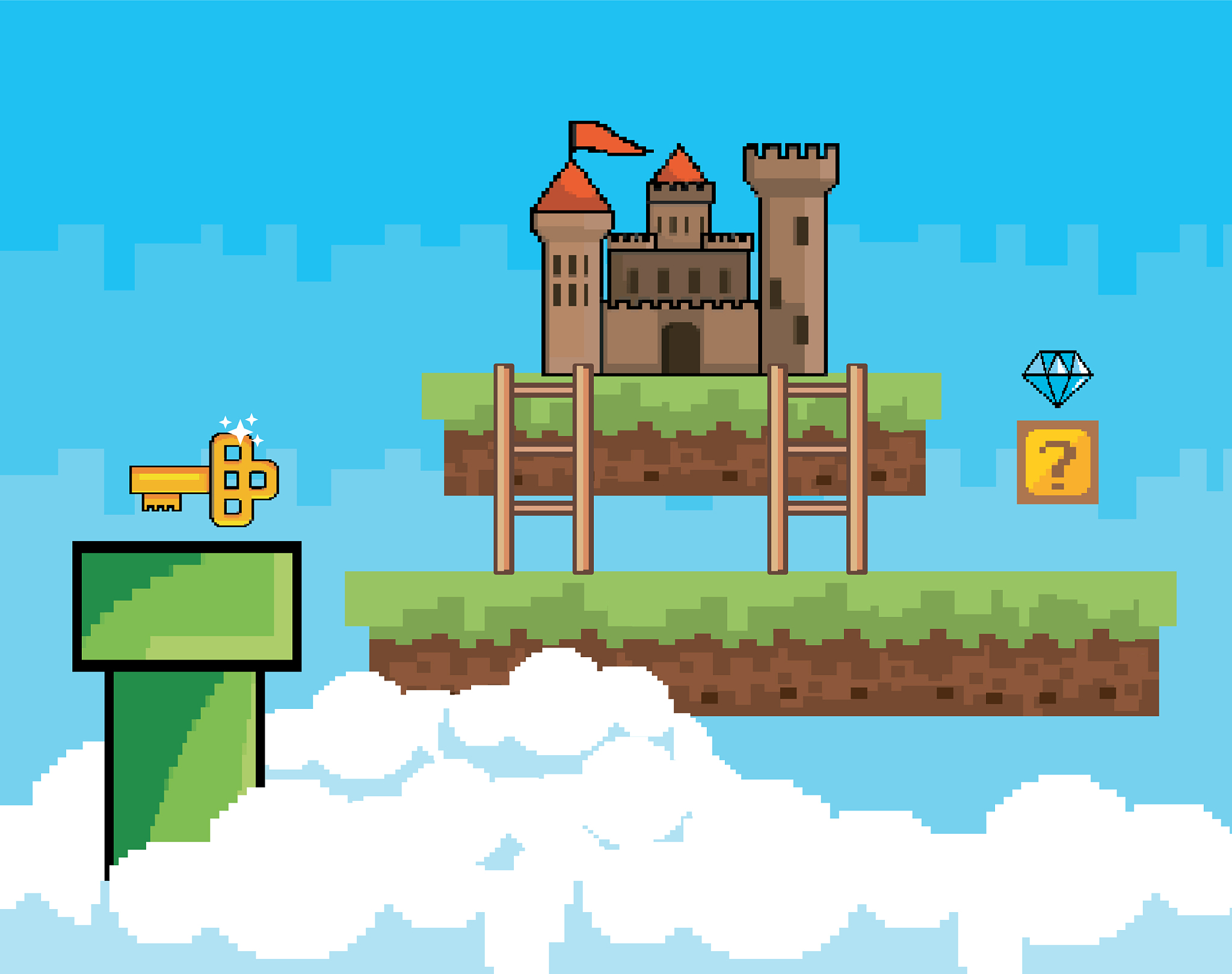 像素类模拟经营游戏场景参考选择与试运用