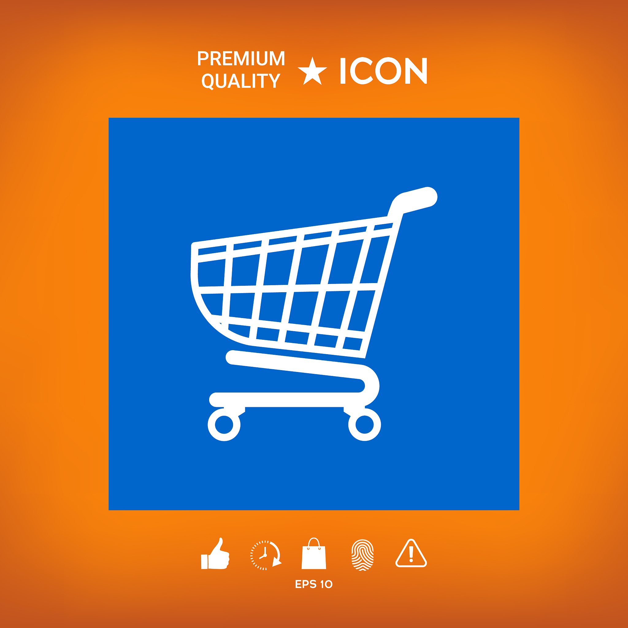 shopping cart icon shopping basket design