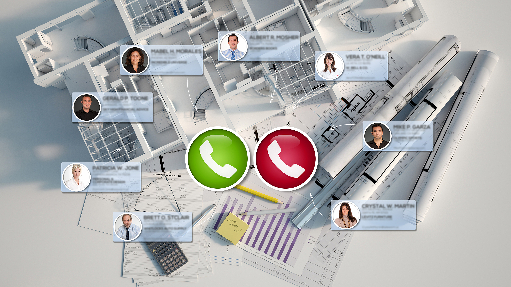construction business video call app
