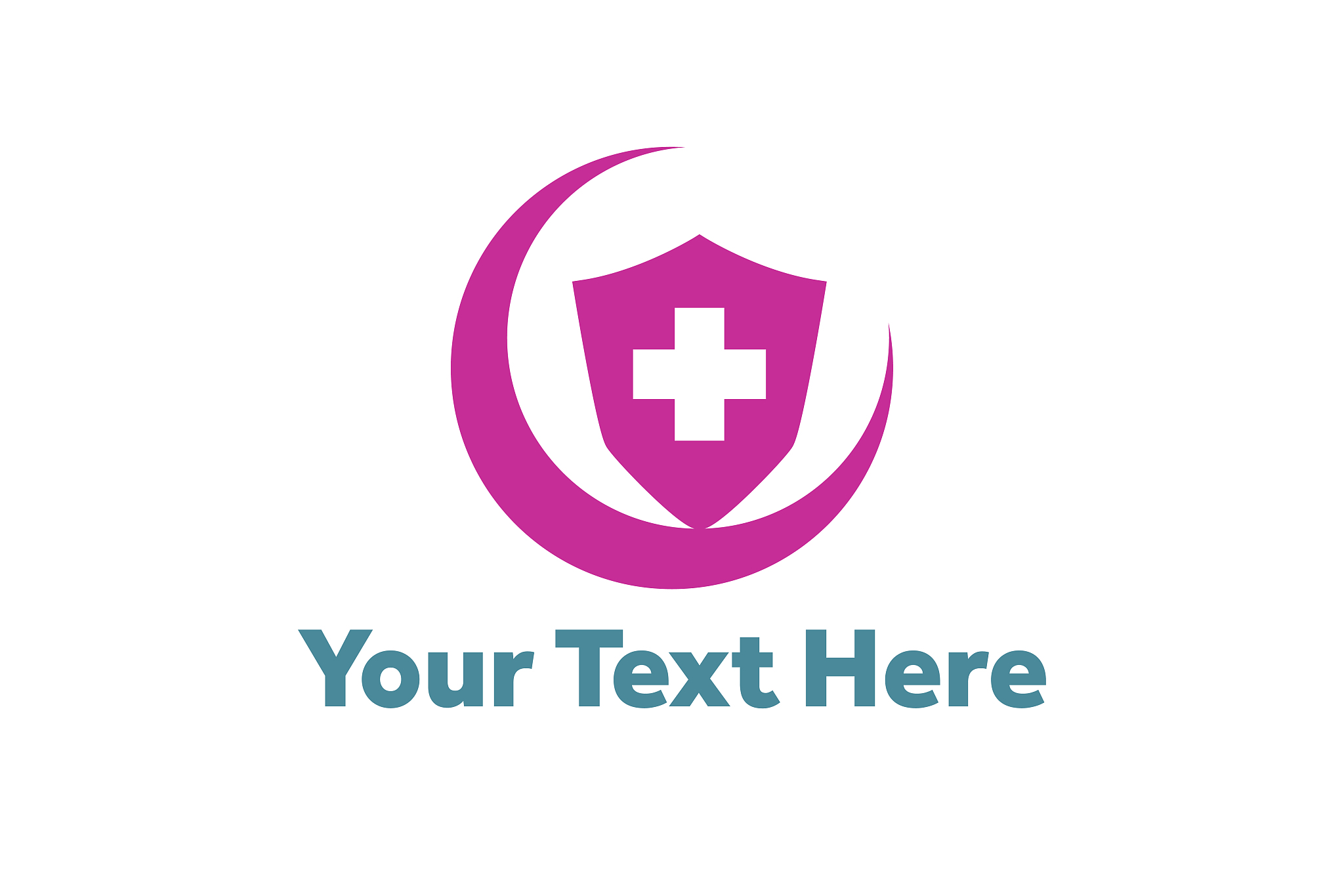 health medical logo creative illustration vector of graphic , he