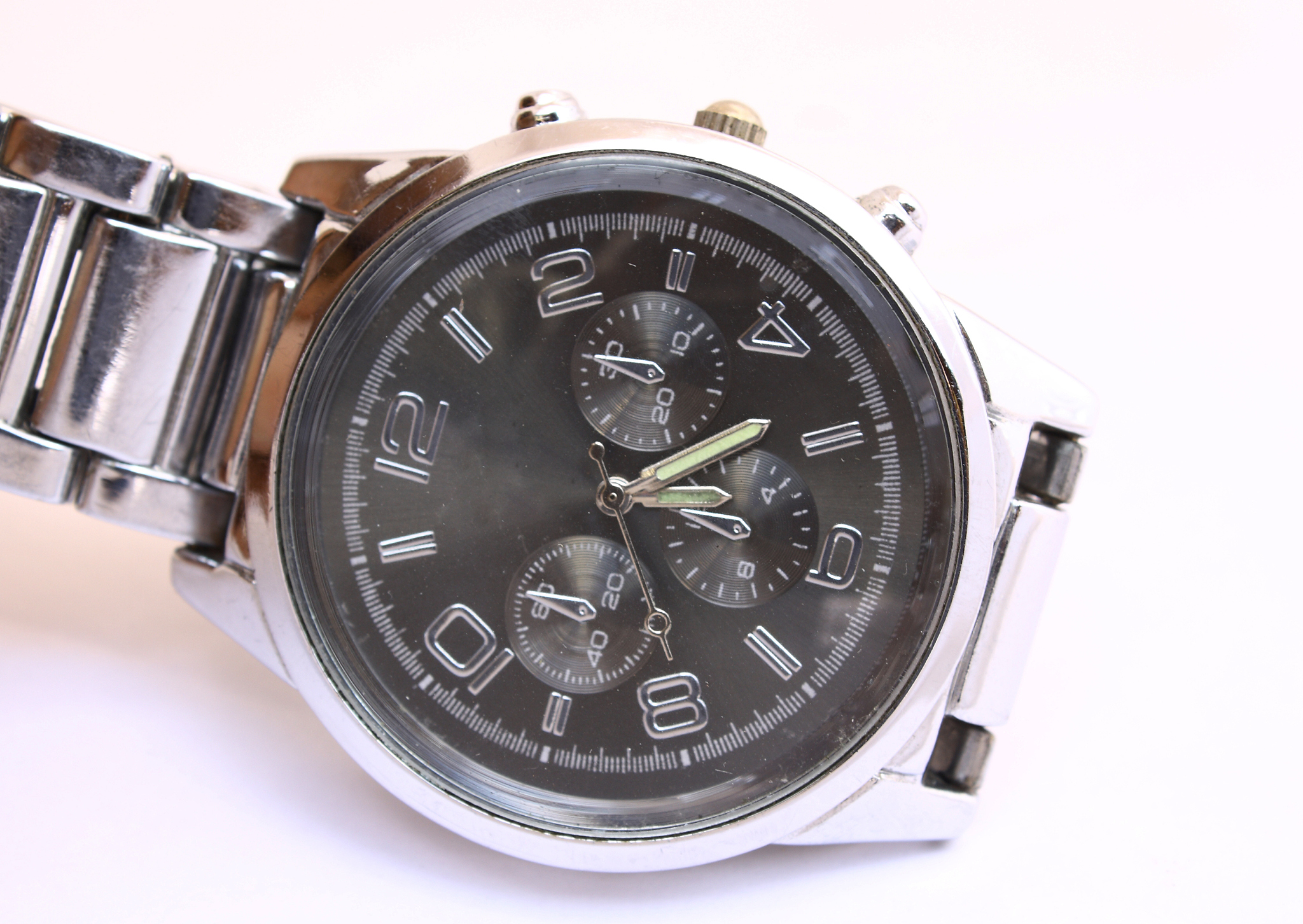 men hand watch