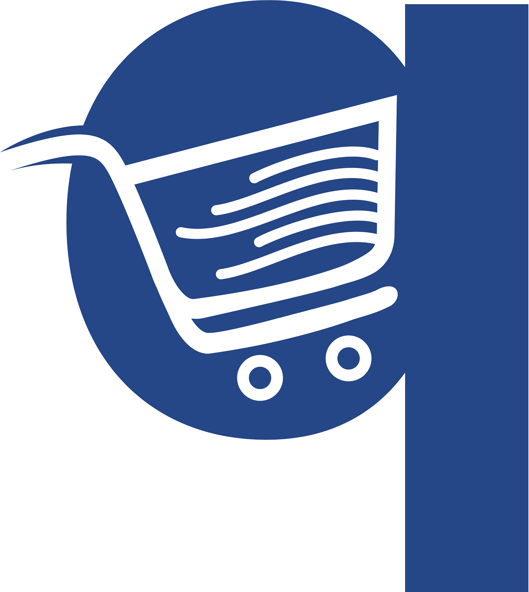 letter q shopping logo design