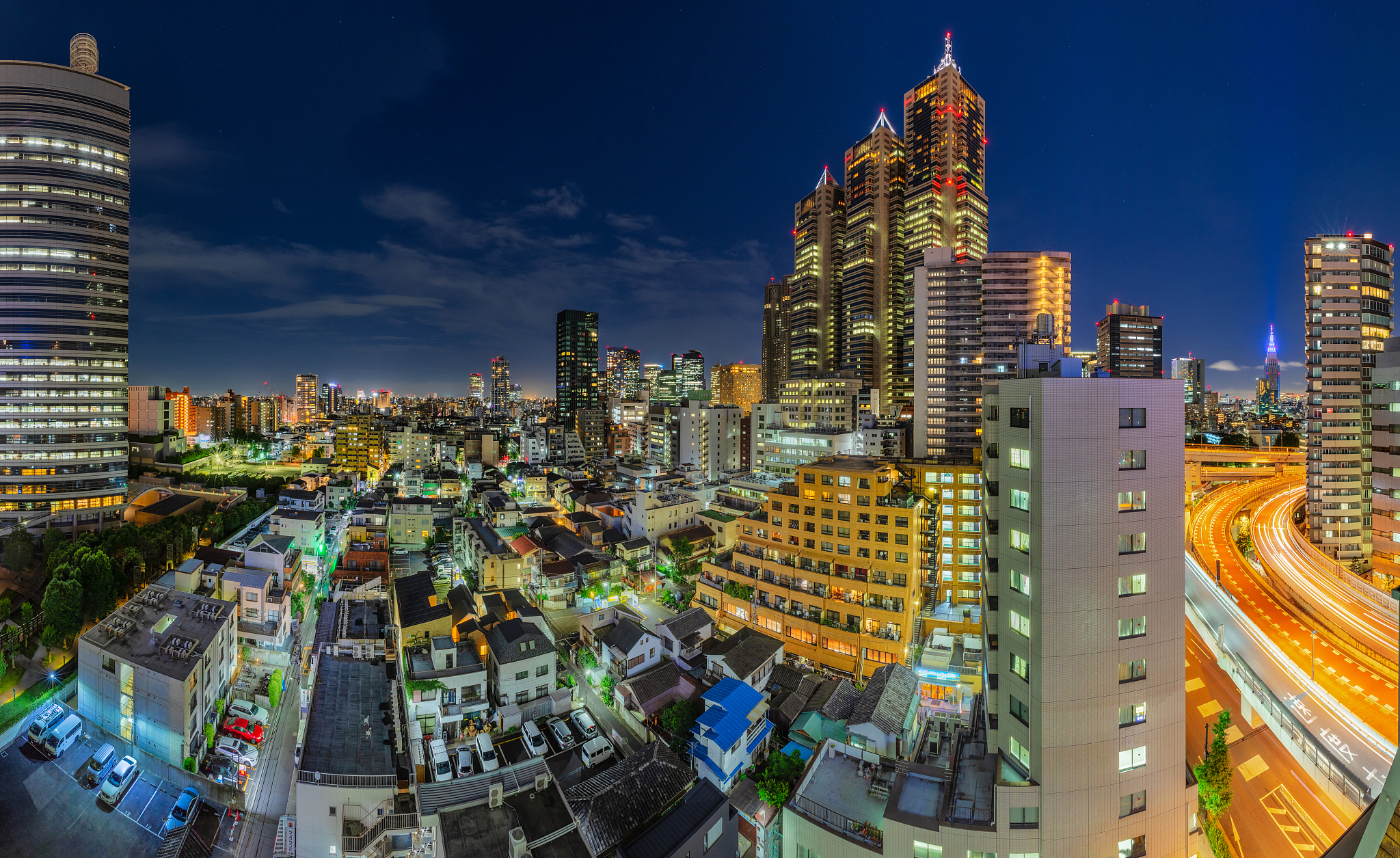 nishishinjuku skyline, tokyo
