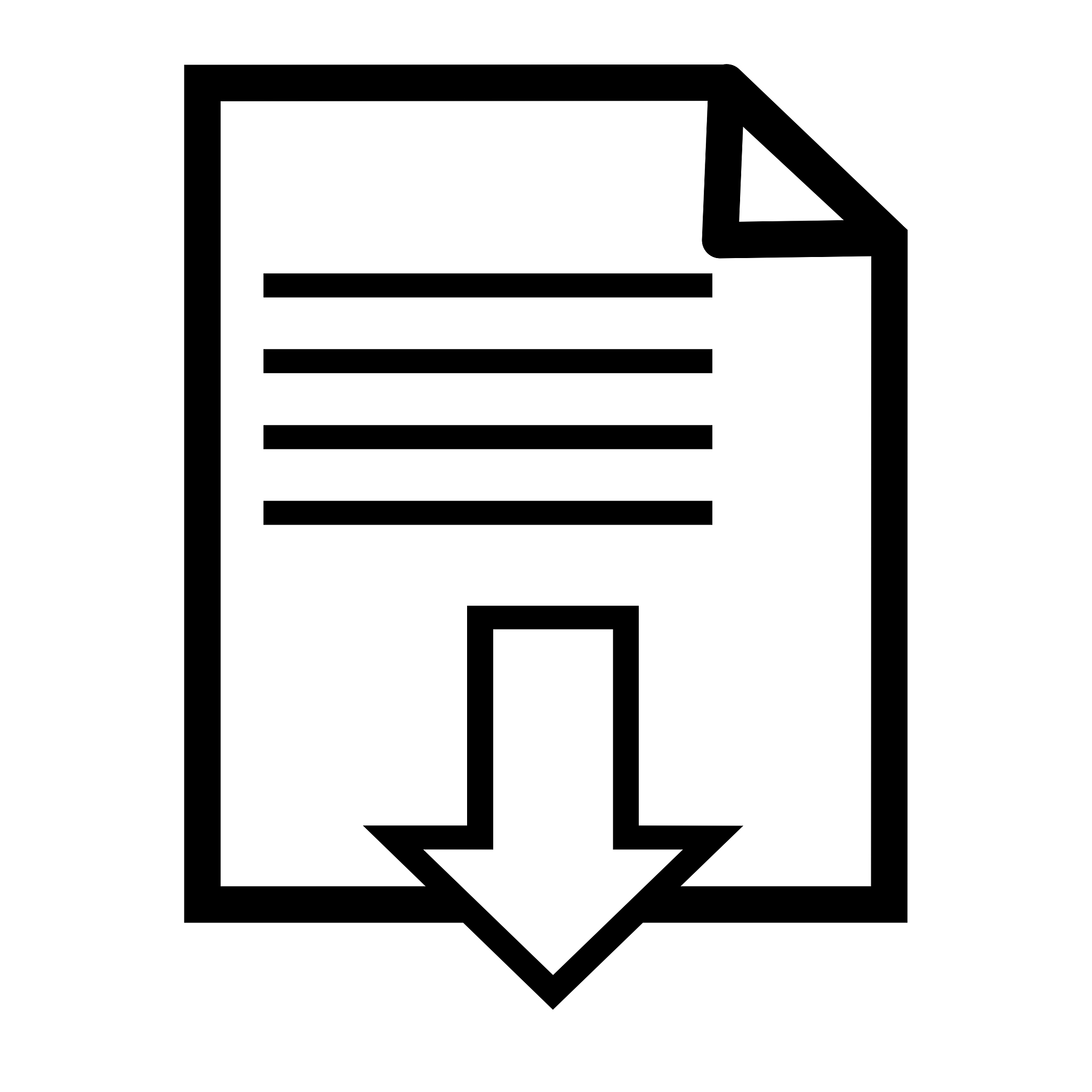 file download line icon