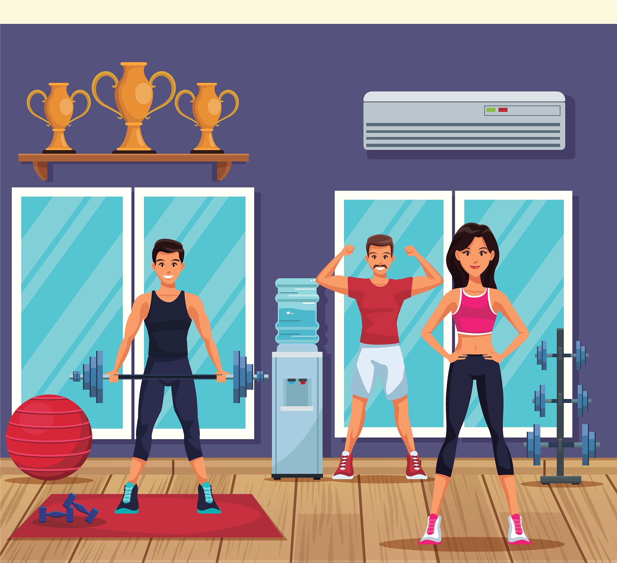 高温天气去健身房有氧运动安全吗？体感温度35度该怎么办？