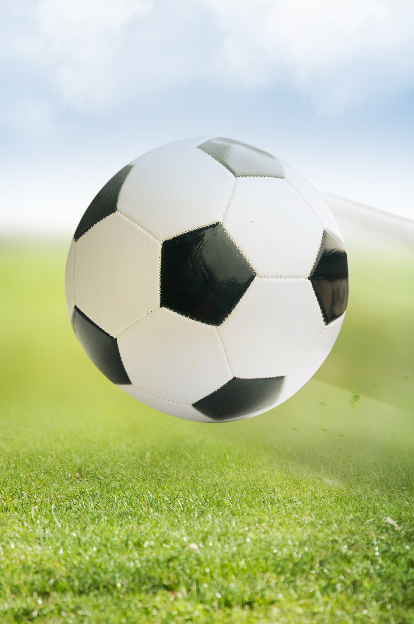 football on green grass