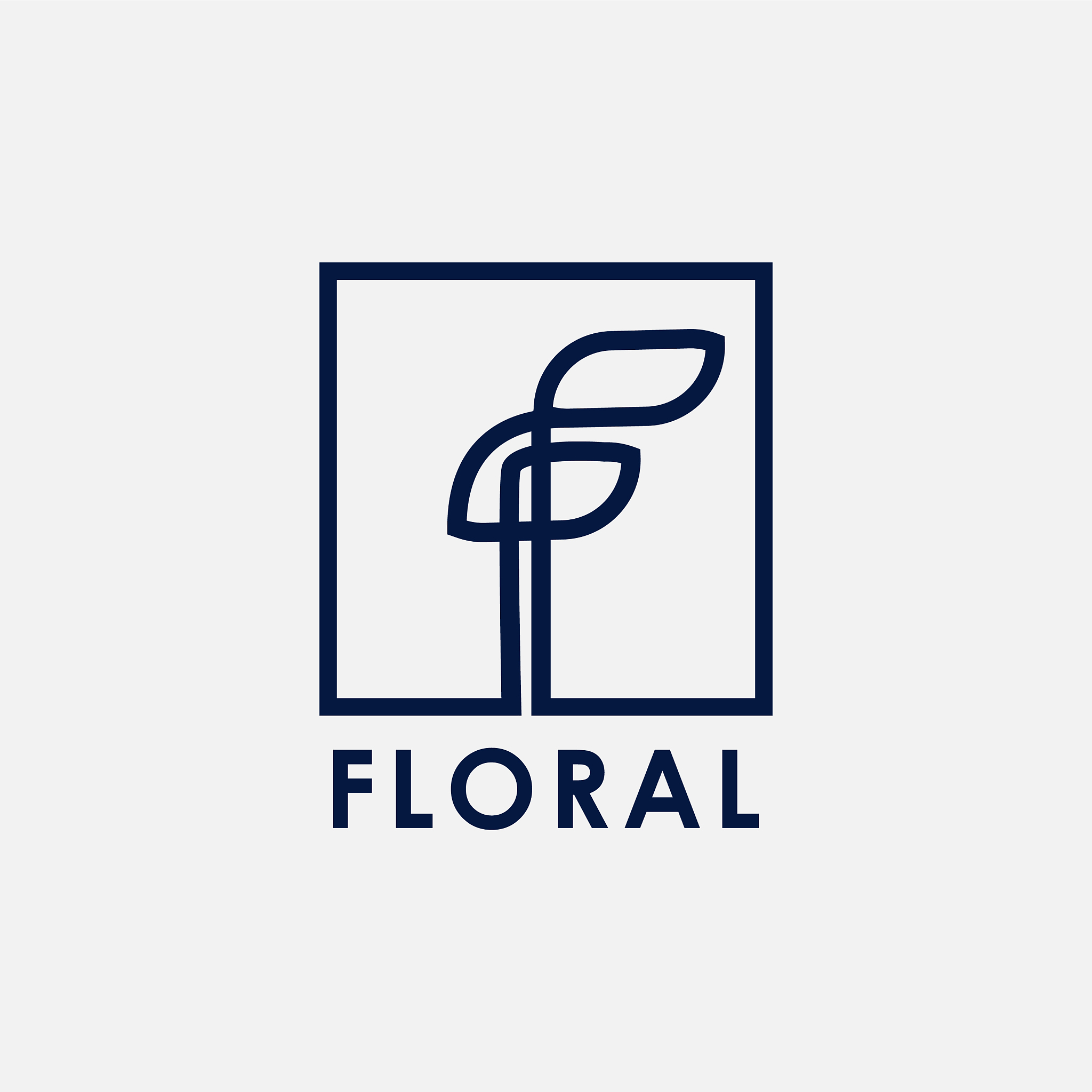 botanical logo minimalism template 08