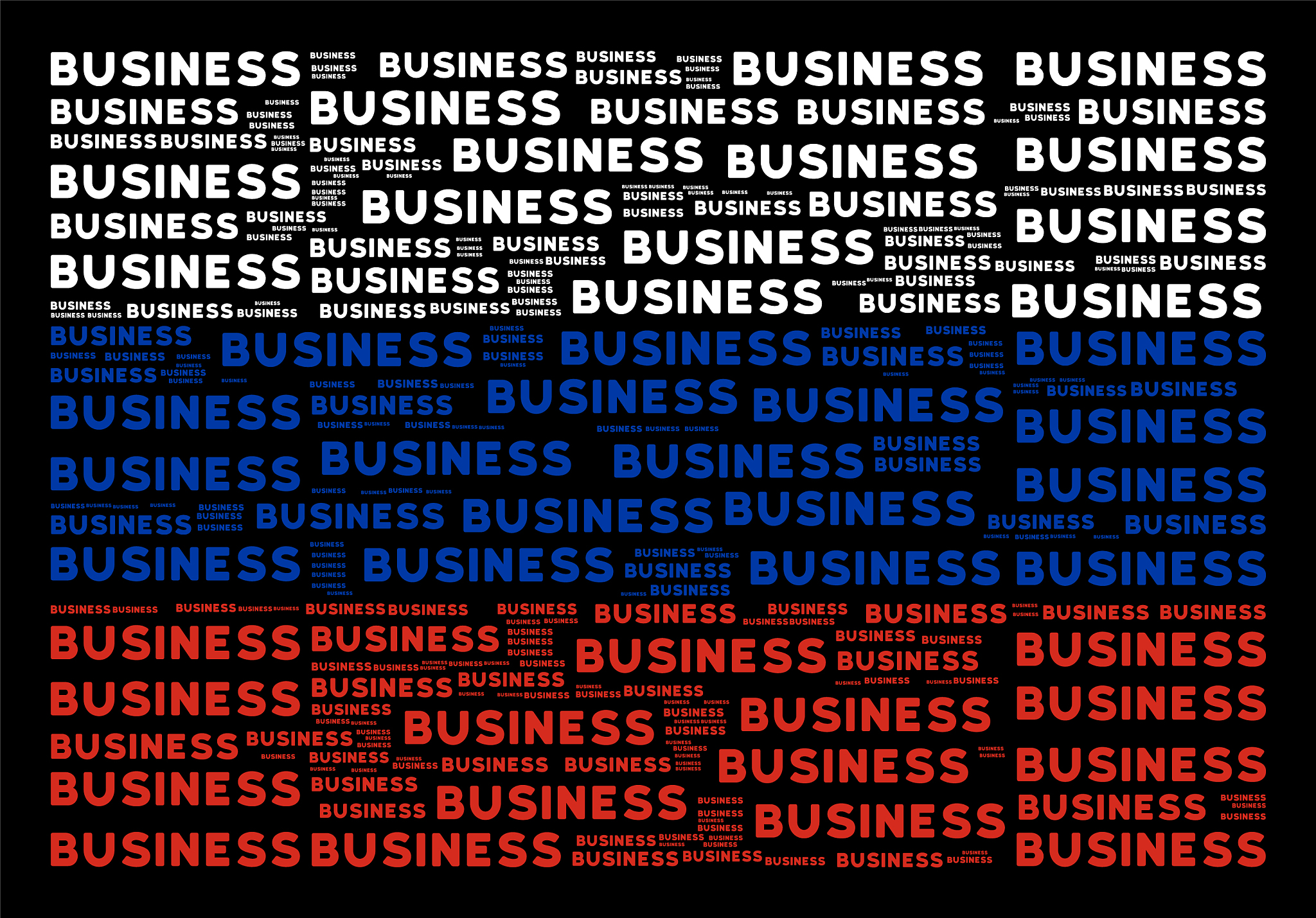 russian flag pattern of business texts
