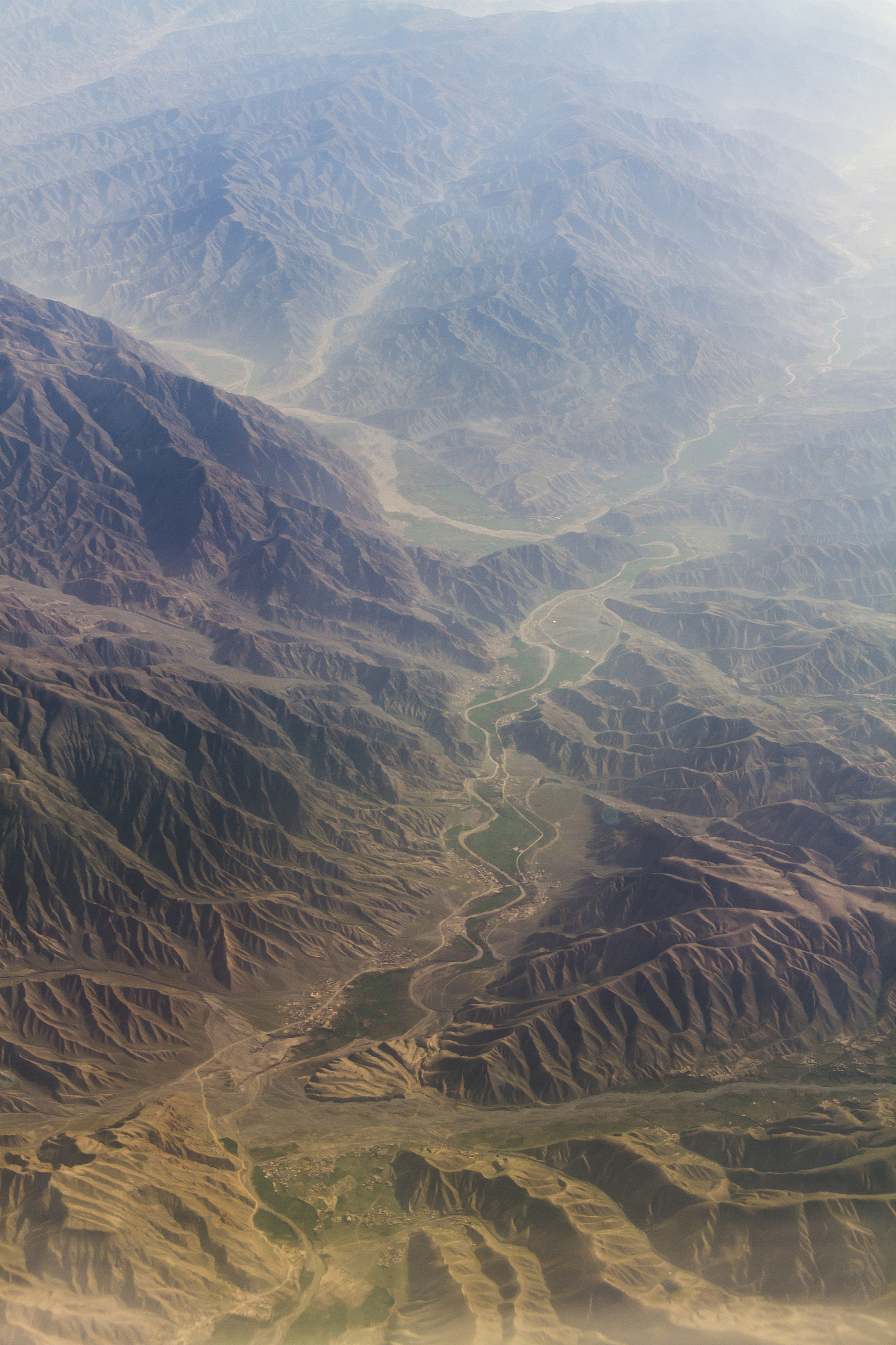 a beautiful valley in turkman area, afghanistan