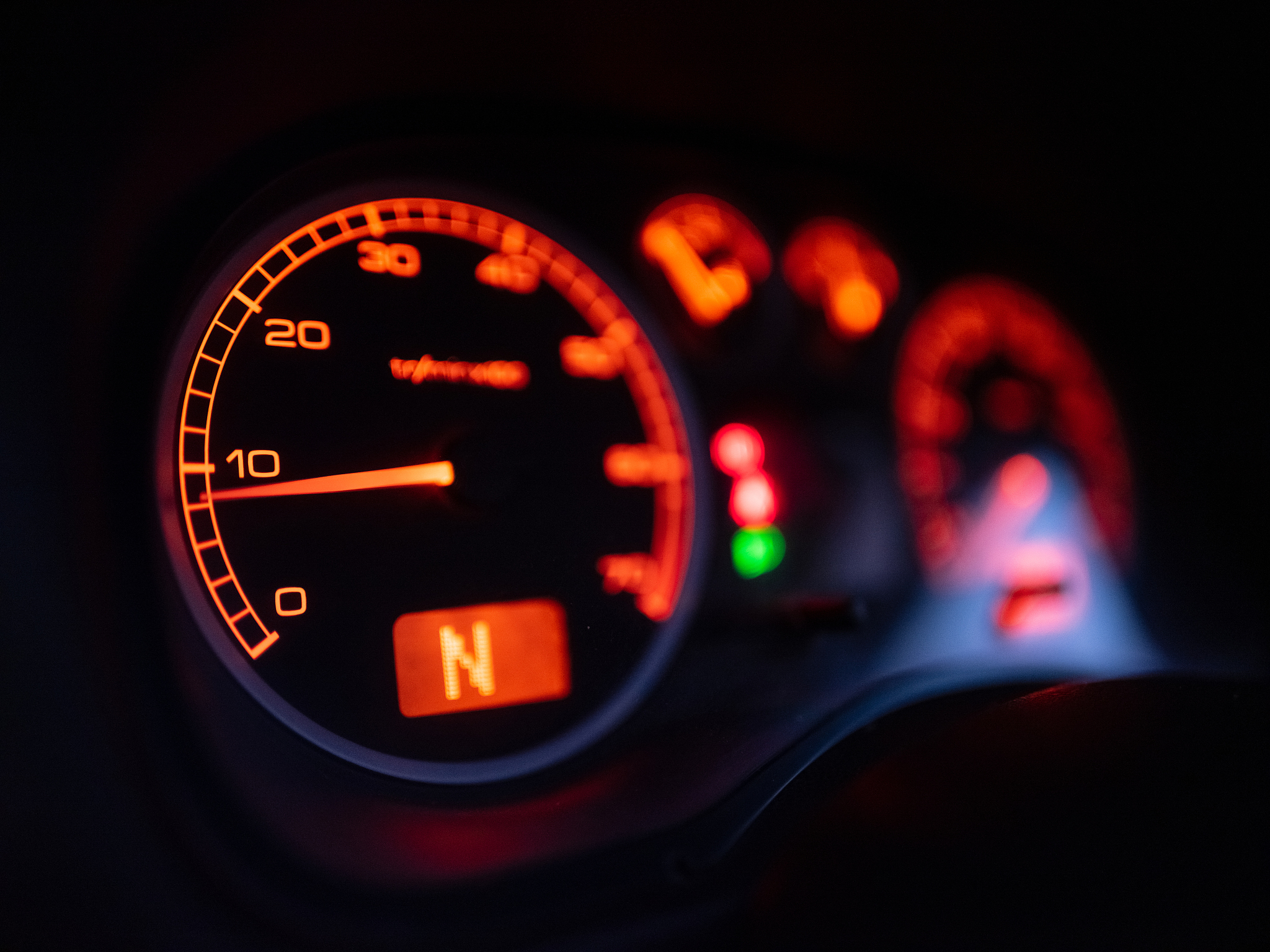 car dashboard