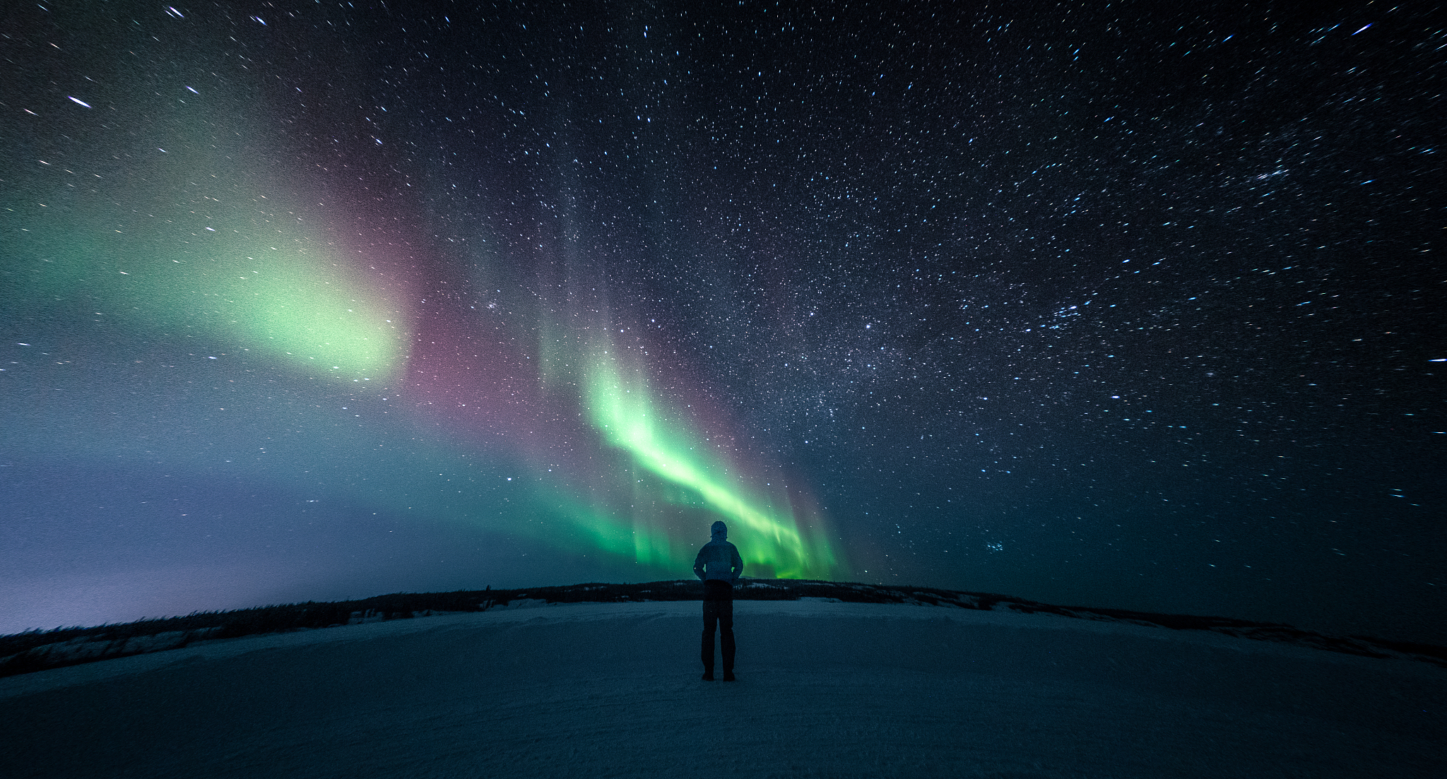 爱斯基摩人说 极光是诸神的裙摆