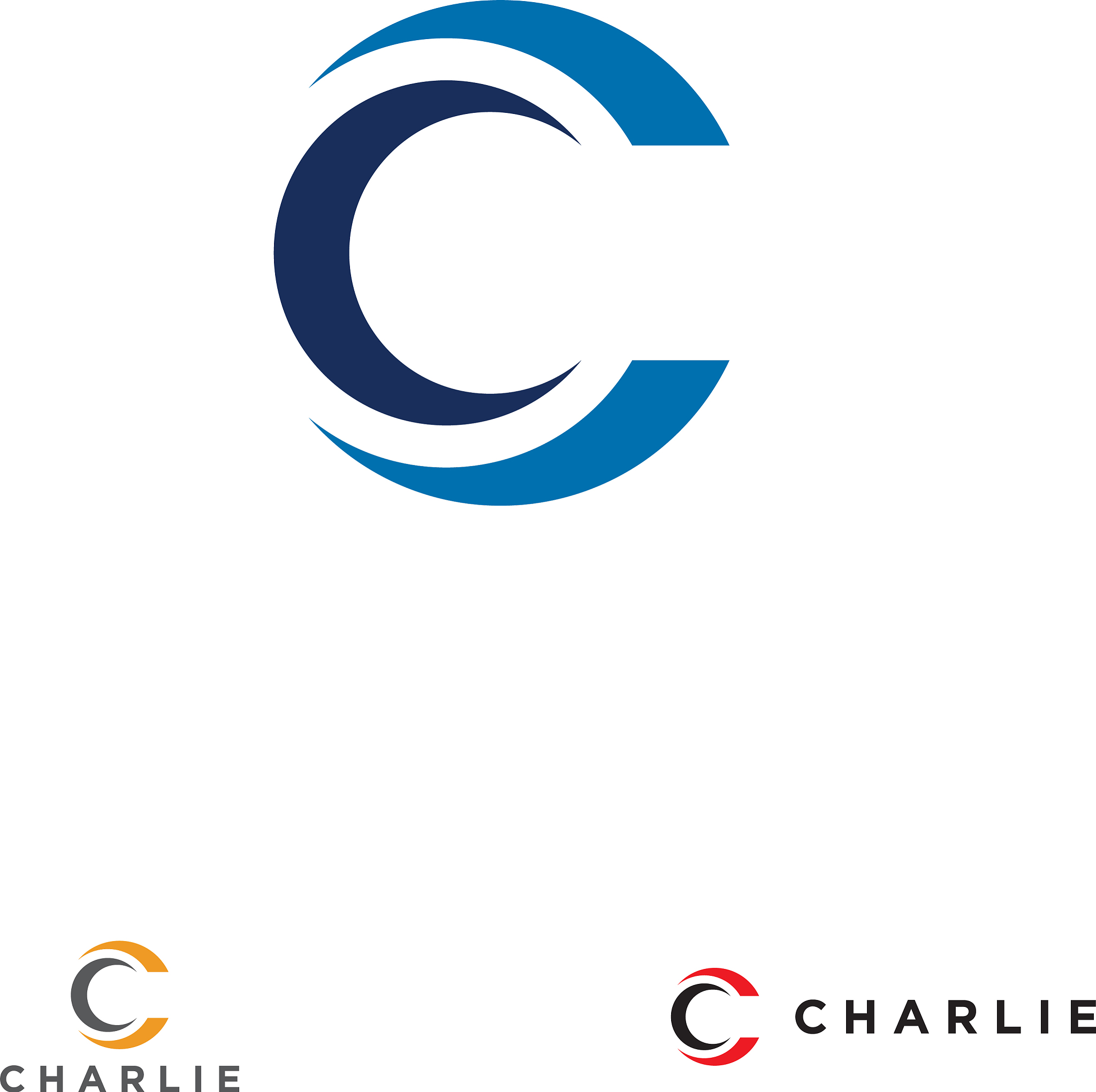 c letter design concept for business or company