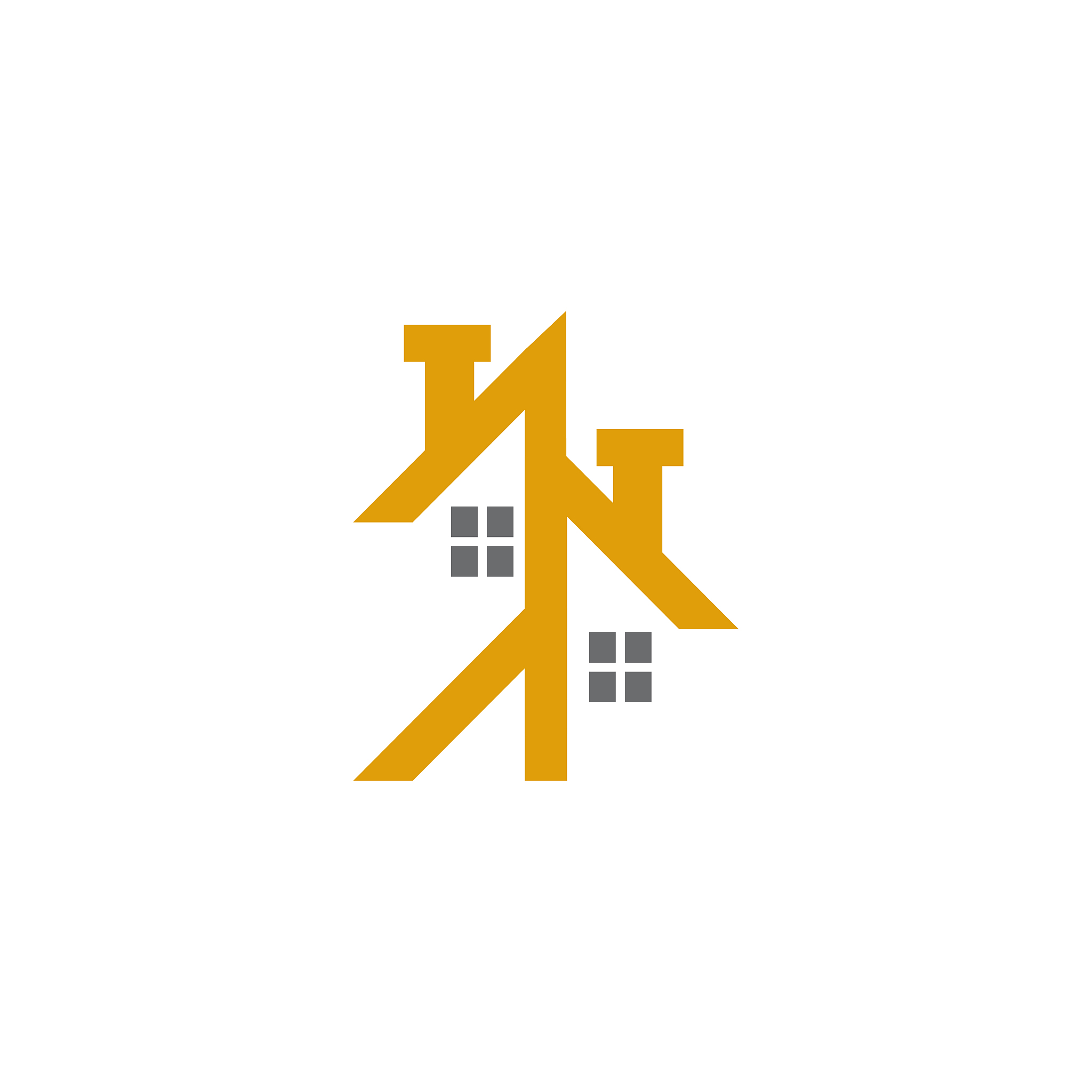 real estate home property design template vector