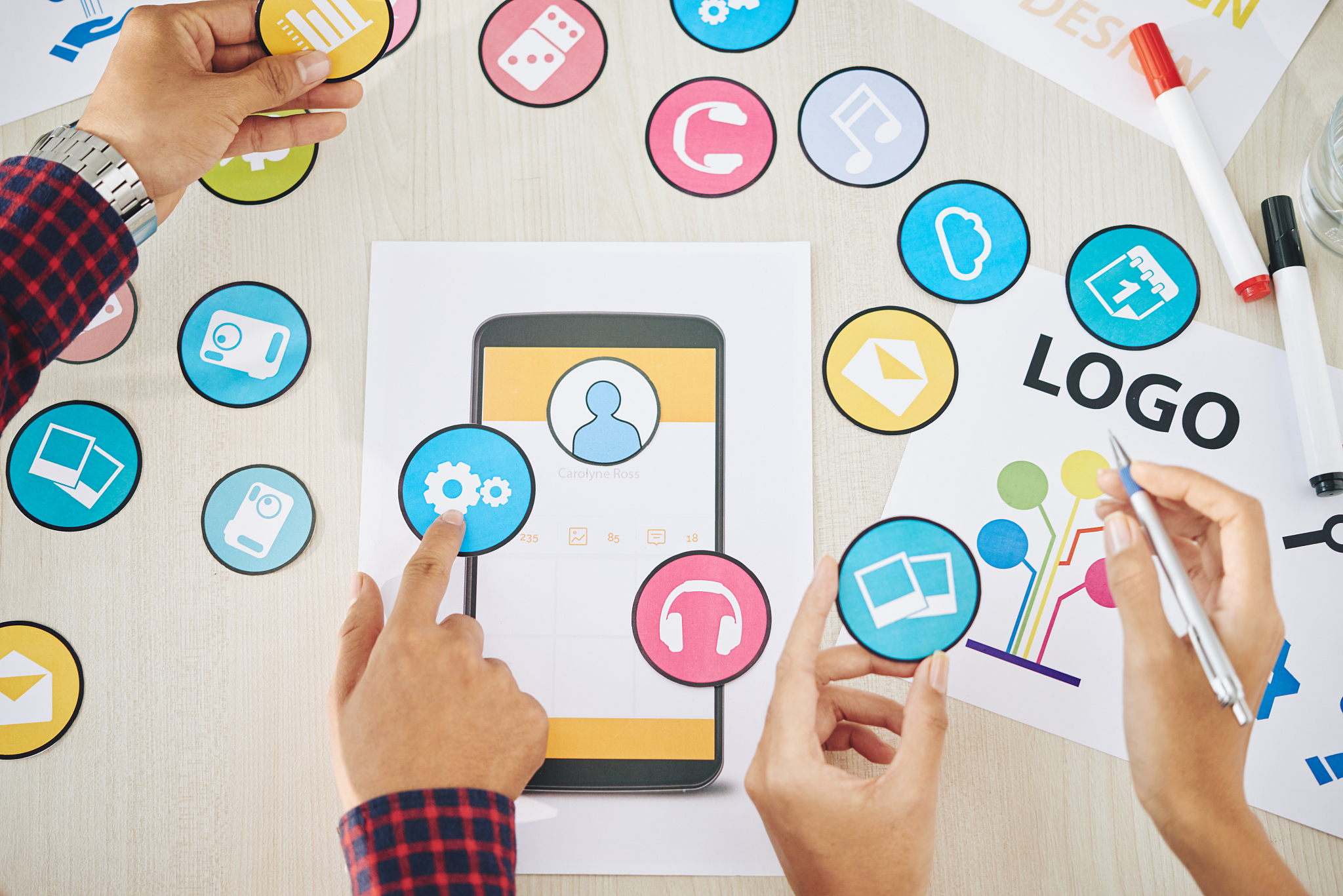 creating icons for app
