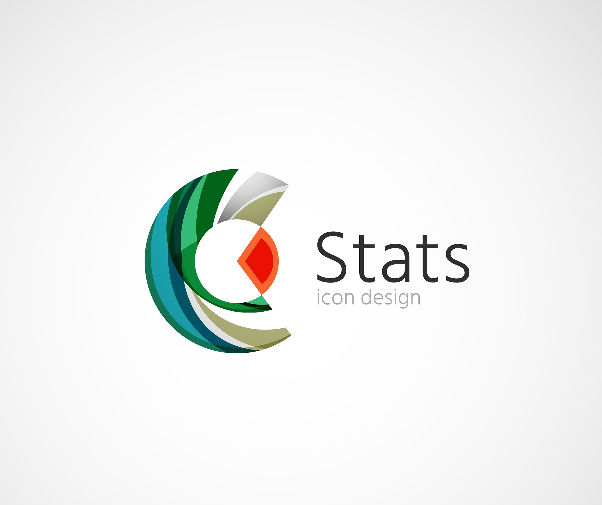 statistics company logo design