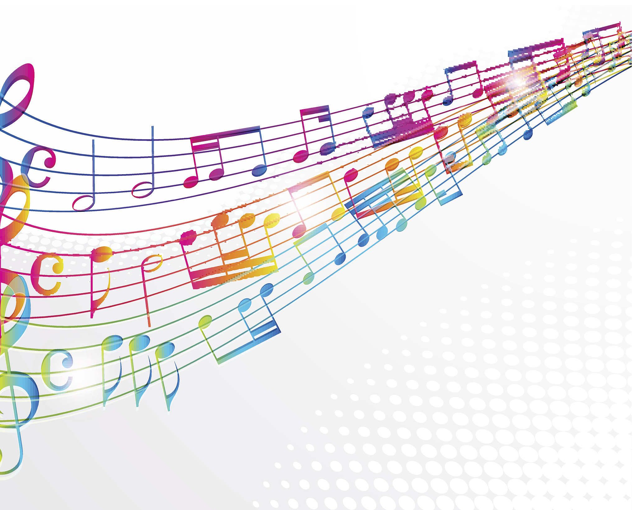 music abstract background.