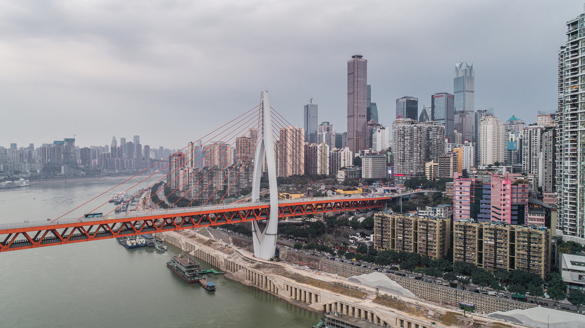 渝中区的道路名称