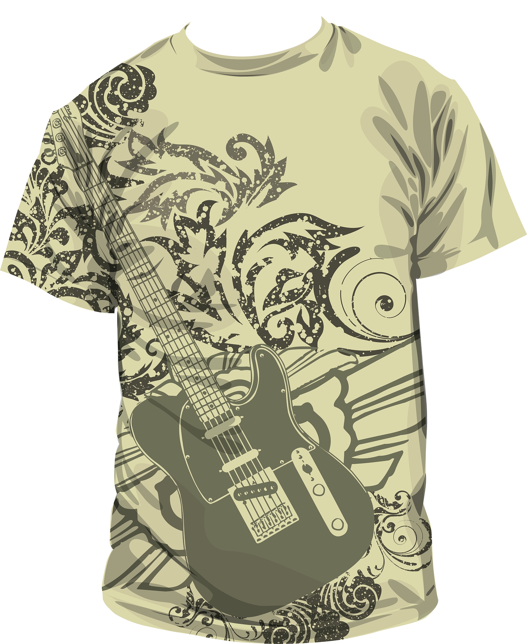 写10句话赞美这件男士印花短袖T恤