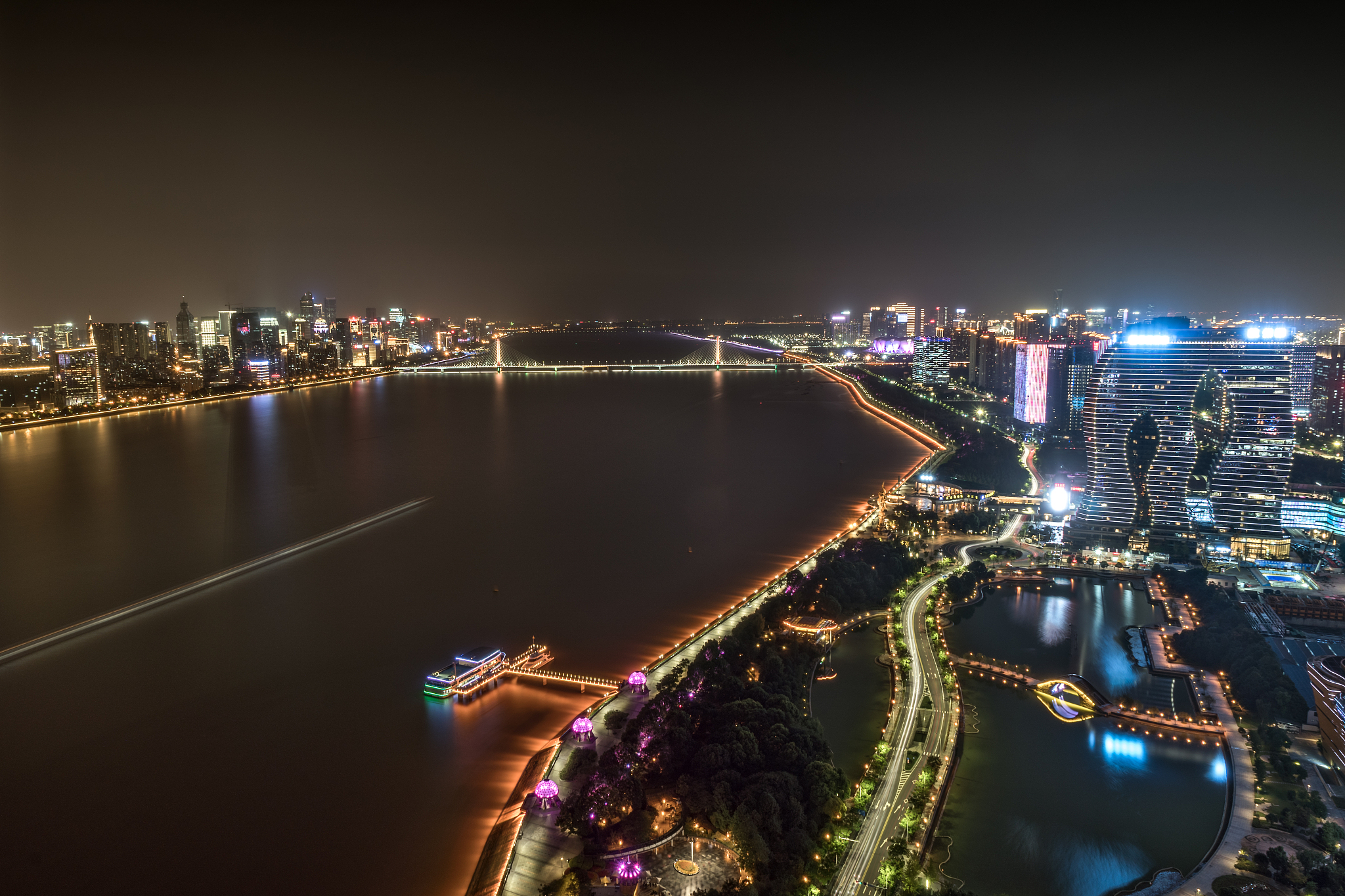 杭州城市夜景