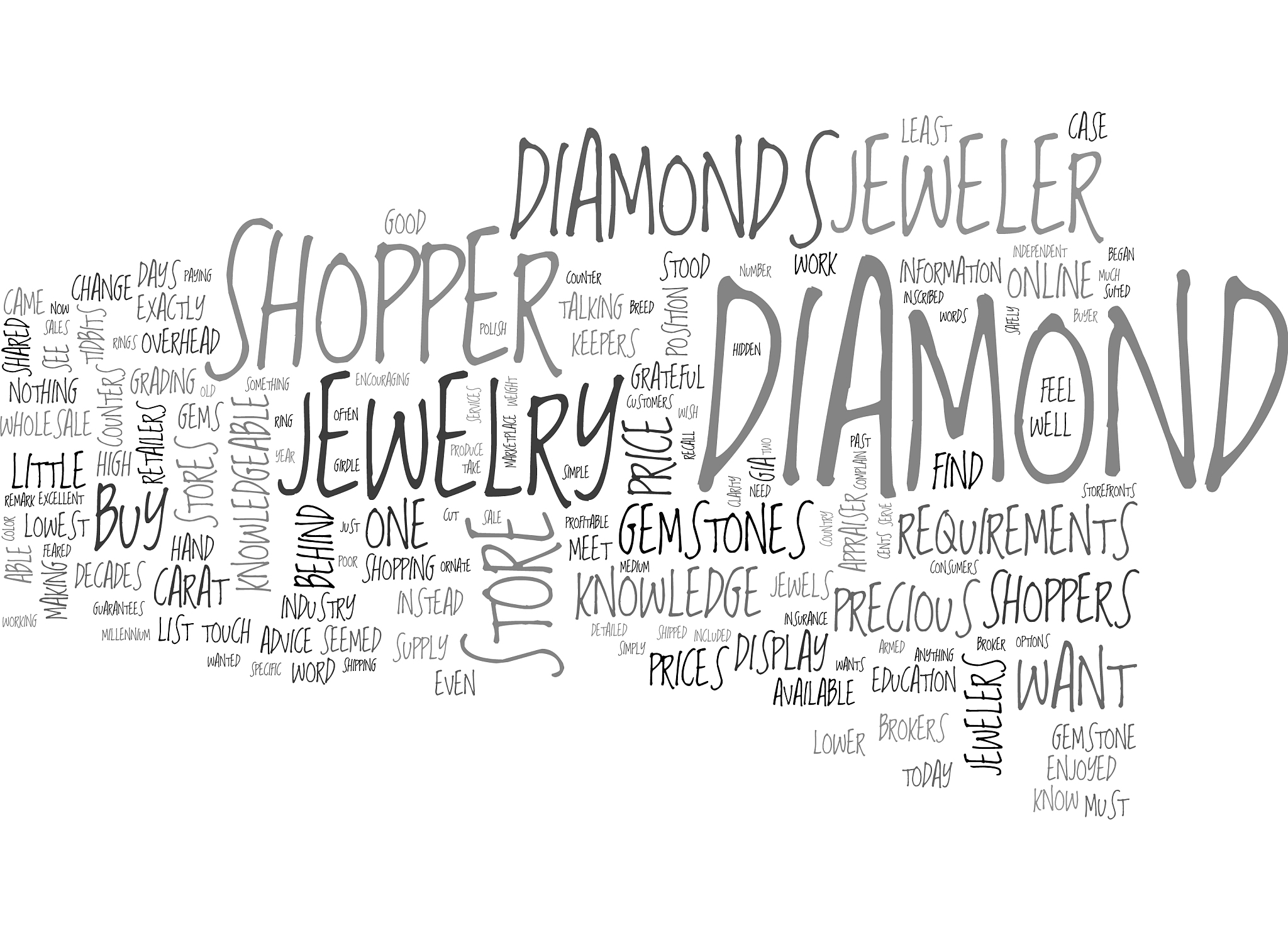 why jewelry stores dislike knowledgeable