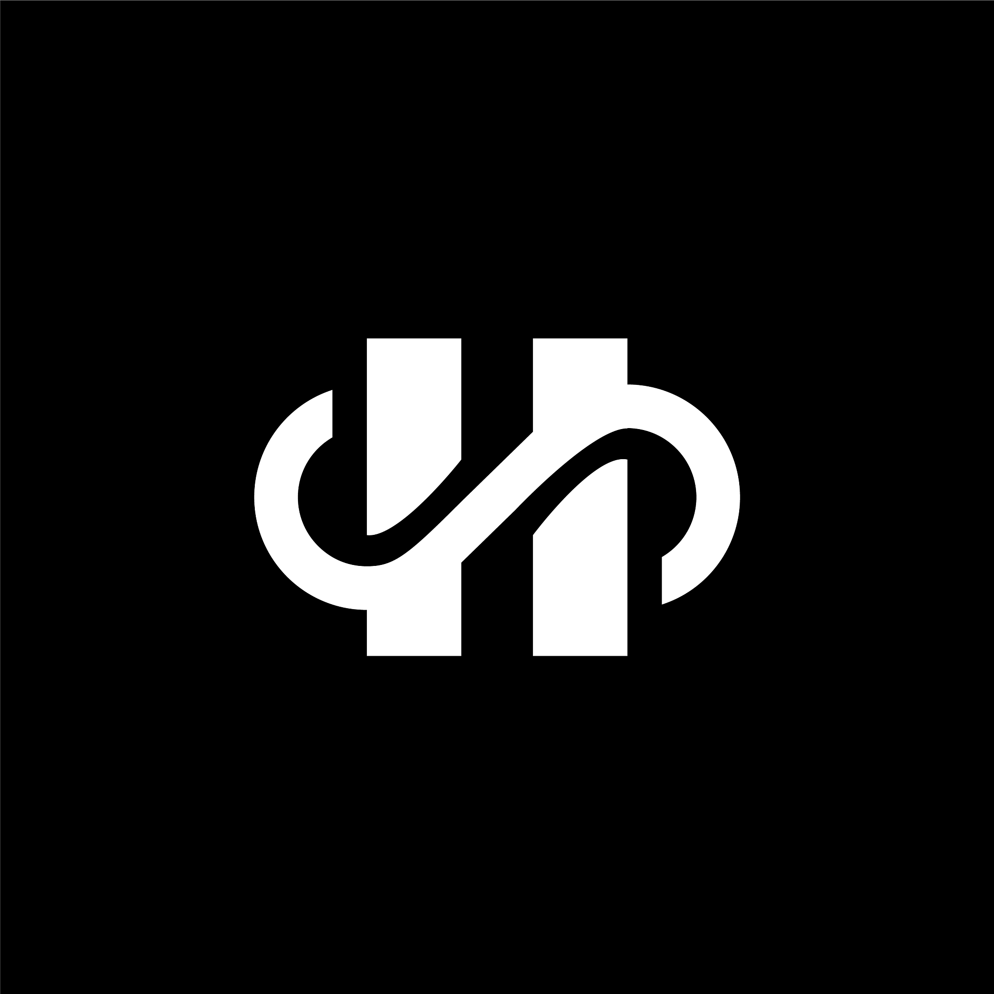 logo letter h concept letter h monogram design