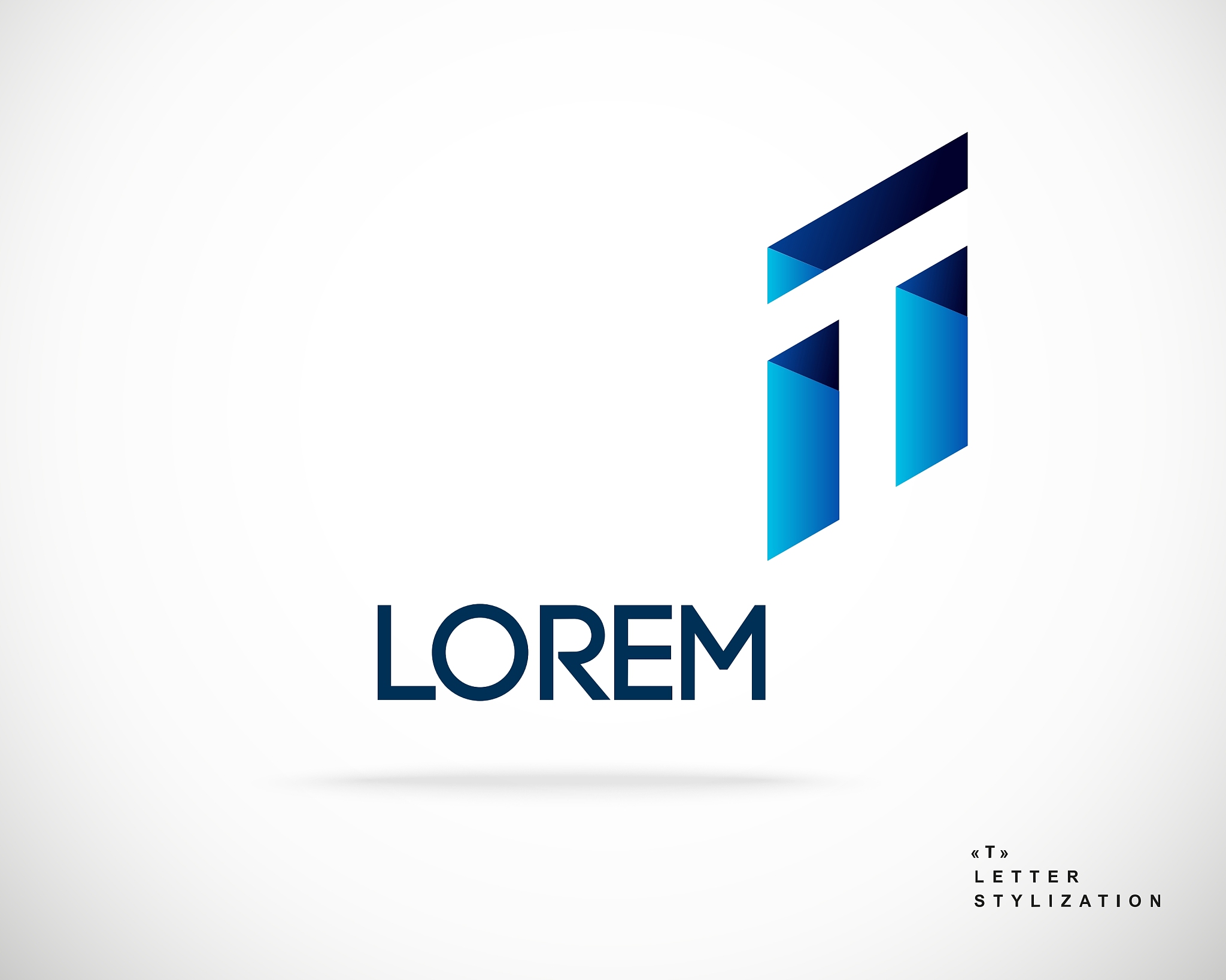 abstract logo design template