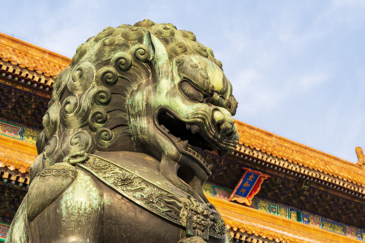 故宫京狮：威武守护千年历史