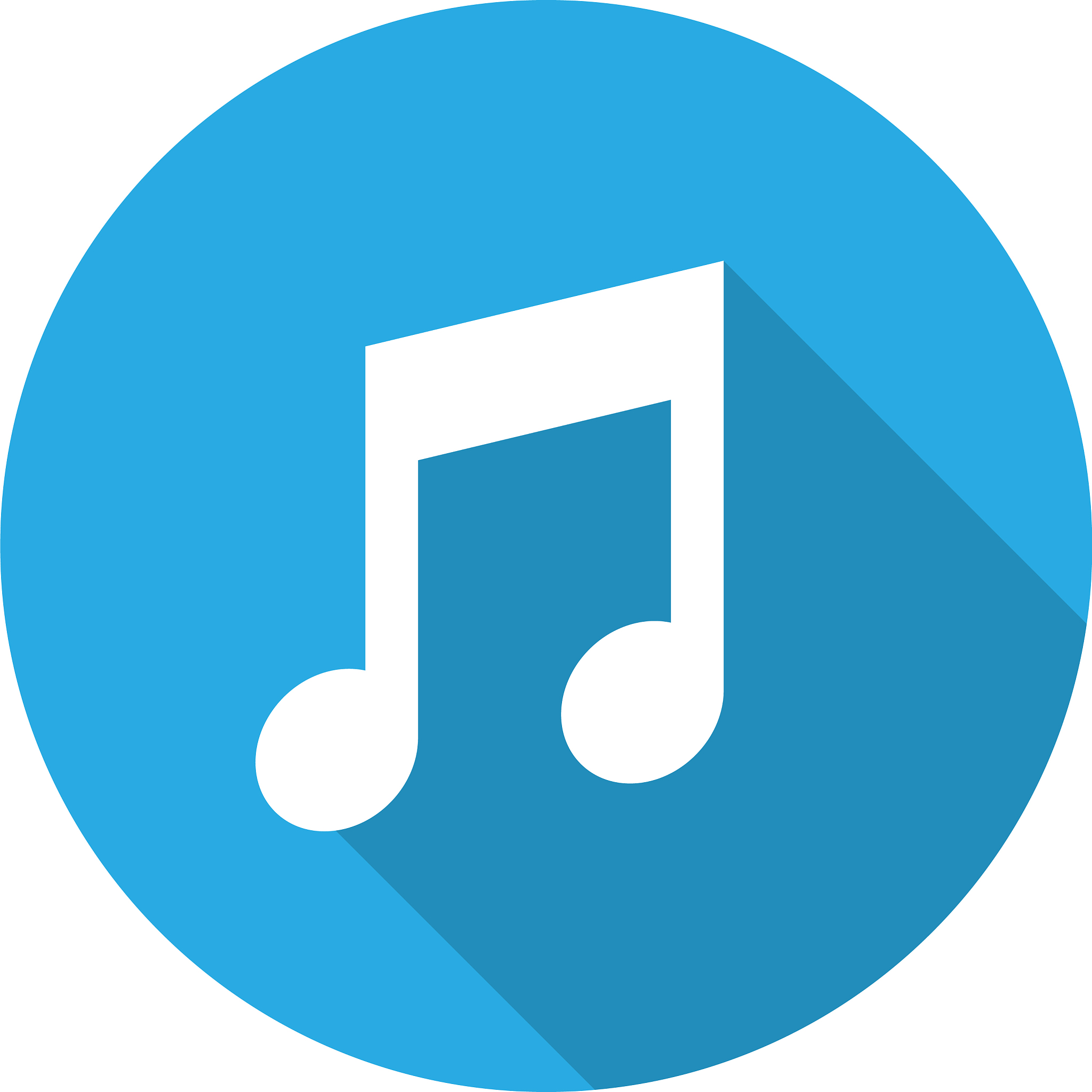 music note graphic design template isolated