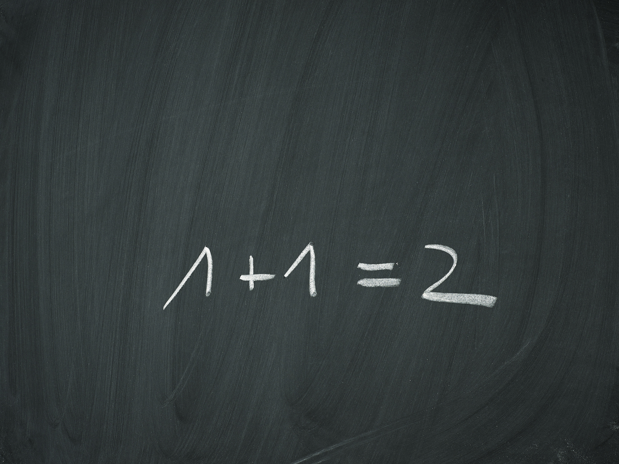 addition chalk schollboard