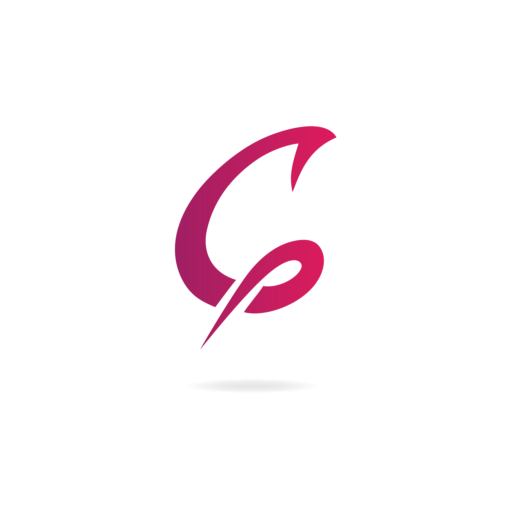 letter g logo icon design template elements