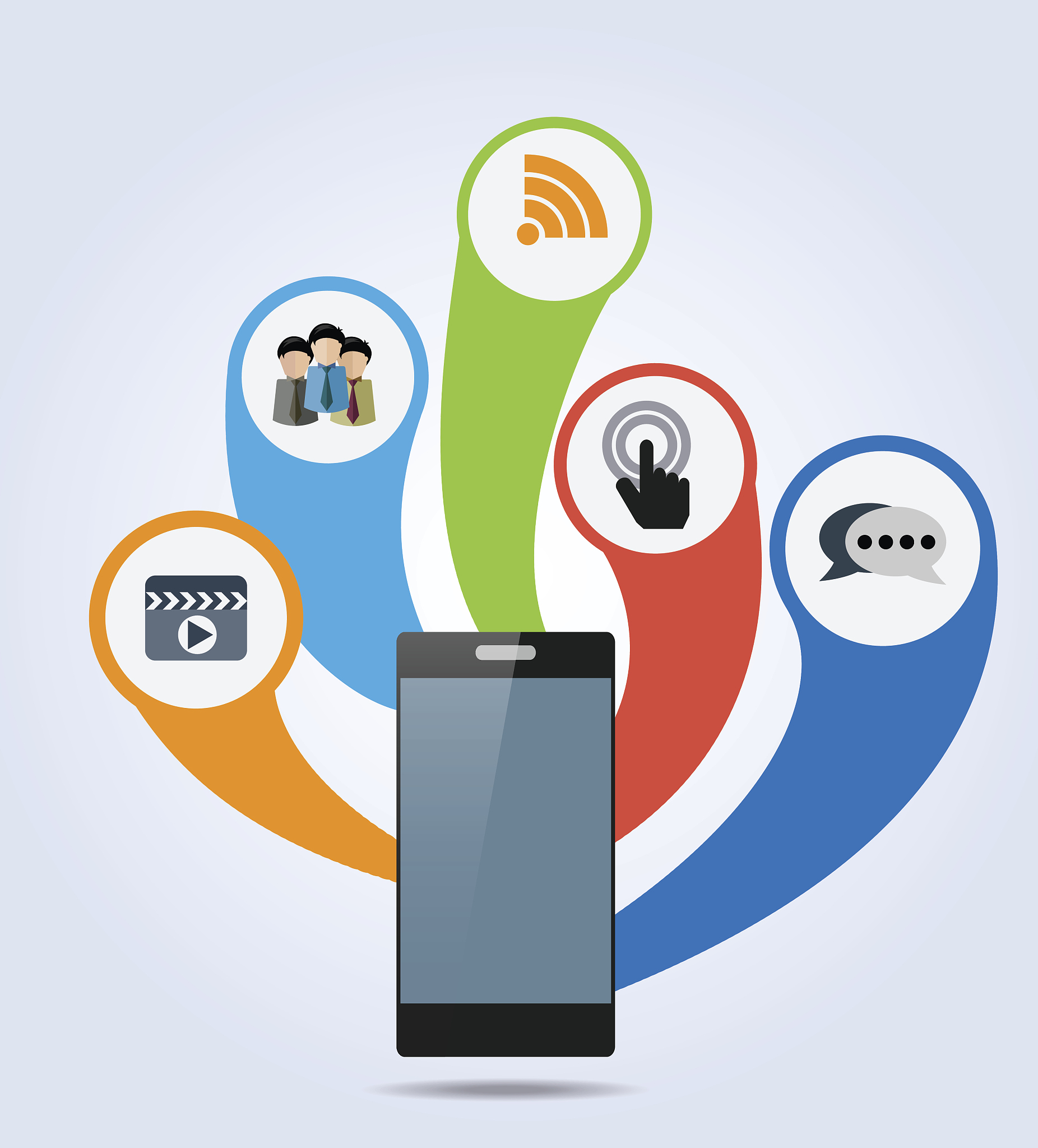 smart phone vector
