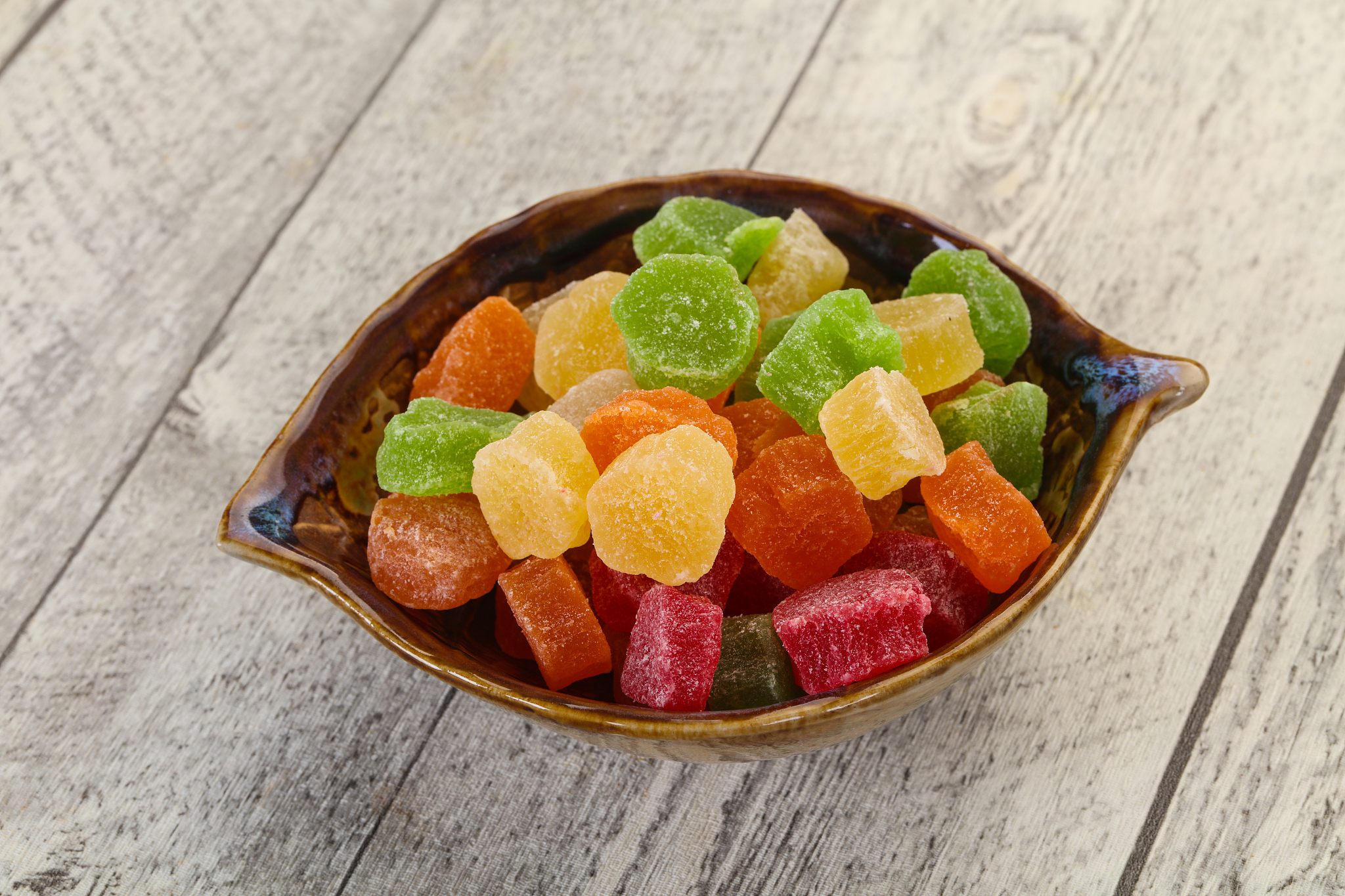 sweet candied fruit